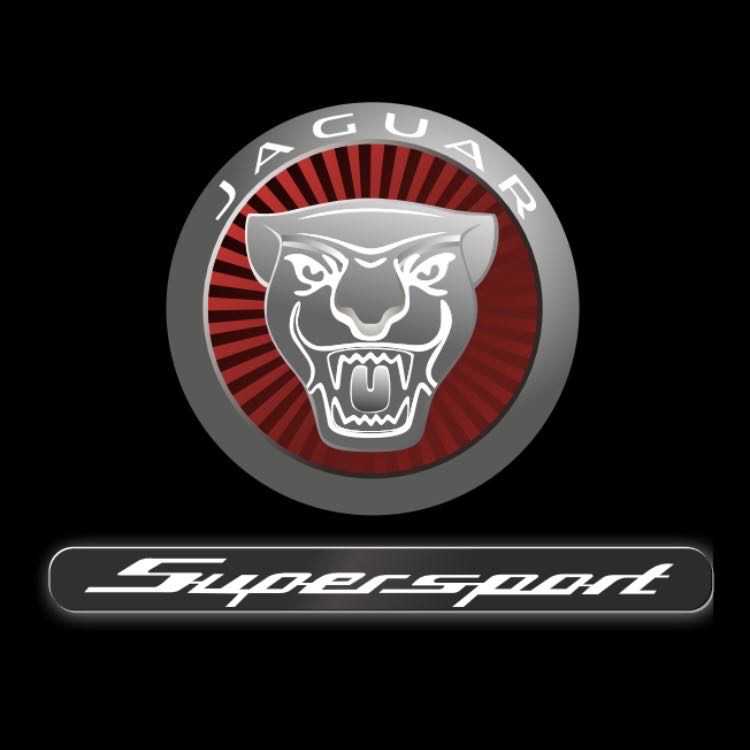 JAGUAR Super sport LOGO PROJECROTR LIGHTS Nr.102 (quantity 1 = 1 sets/2 door lights)