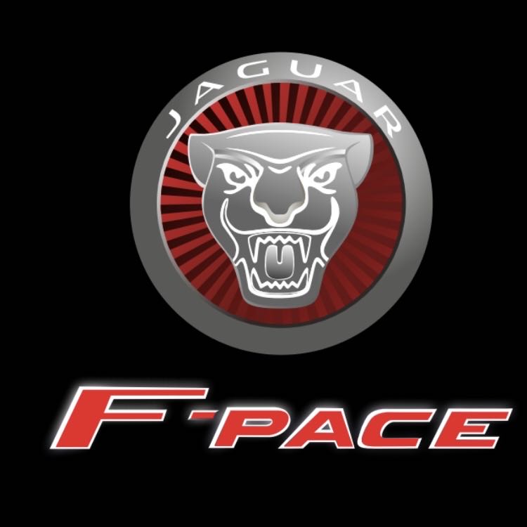 JAGUAR F PACE LOGO PROJECROTR LIGHTS Nr.132 (quantity 1 = 1 sets/2 door lights)