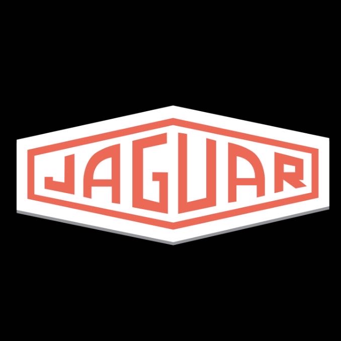 JAGUAR Red Color LOGO PROJECROTR LIGHTS Nr.18 (quantity 1 = 1 sets/2 door lights)