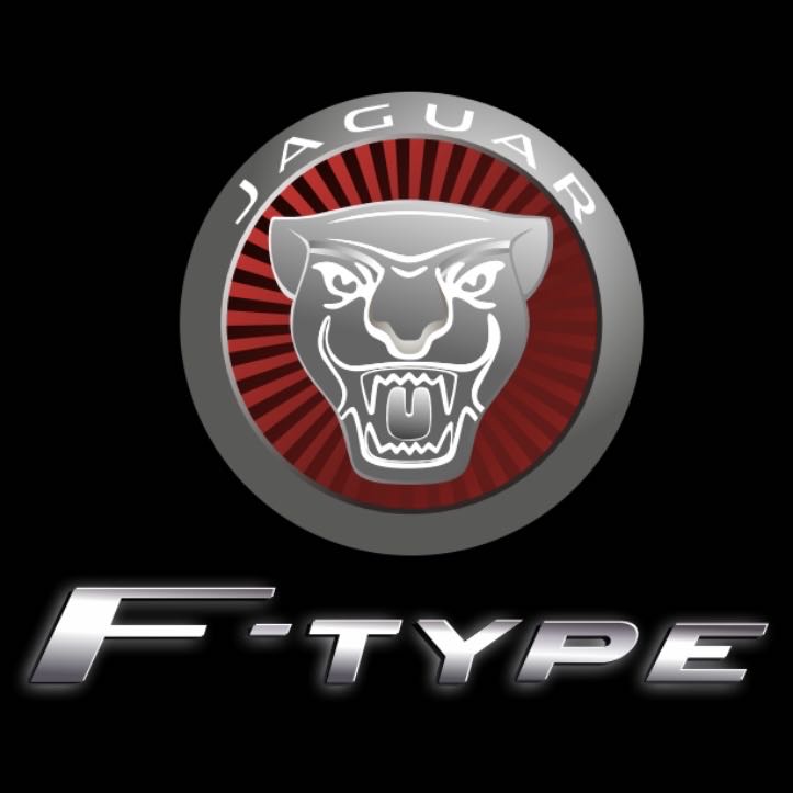 JAGUAR F TYPE LOGO PROJECROTR LIGHTS Nr.131 (quantity 1 = 1 sets/2 door lights)
