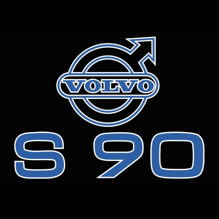 Volvo S 90 LOGO PROJECROTR LIGHTS Nr.98 (quantity 1 = 2 Logo Film / 2 door lights)