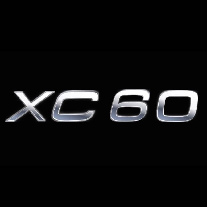 Volvo XC 60 LOGO PROJECROTR LIGHTS Nr.107 (quantity 1 = 2 Logo Film / 2 door lights)