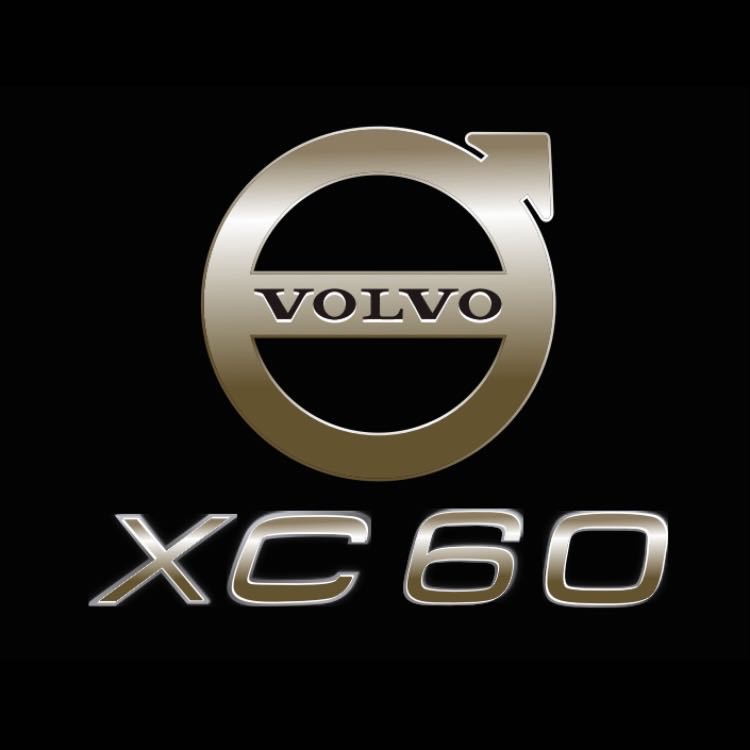 Volvo XC 60 LOGO PROJECROTR LIGHTS Nr.106 (quantity 1 = 2 Logo Film / 2 door lights)