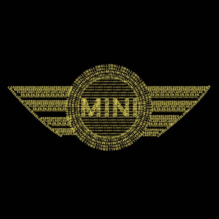MINI ORIGINAL LOGO PROJECROTR LIGHTS Nr.60 (quantity 1 = 2 Logo Film / 2 door lights)