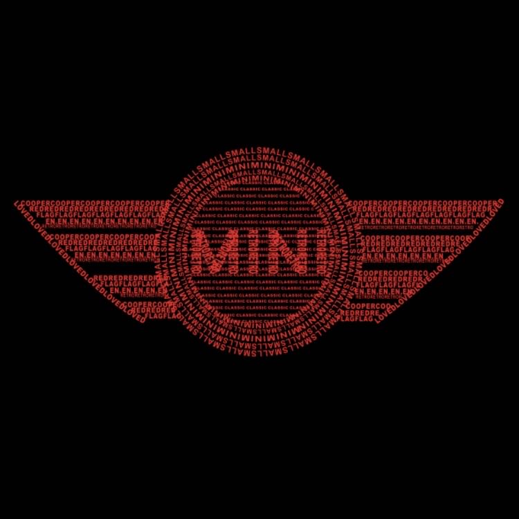 MINI ORIGINAL LOGO PROJECROTR LIGHTS Nr.59 (quantity 1 = 2 Logo Film / 2 door lights)