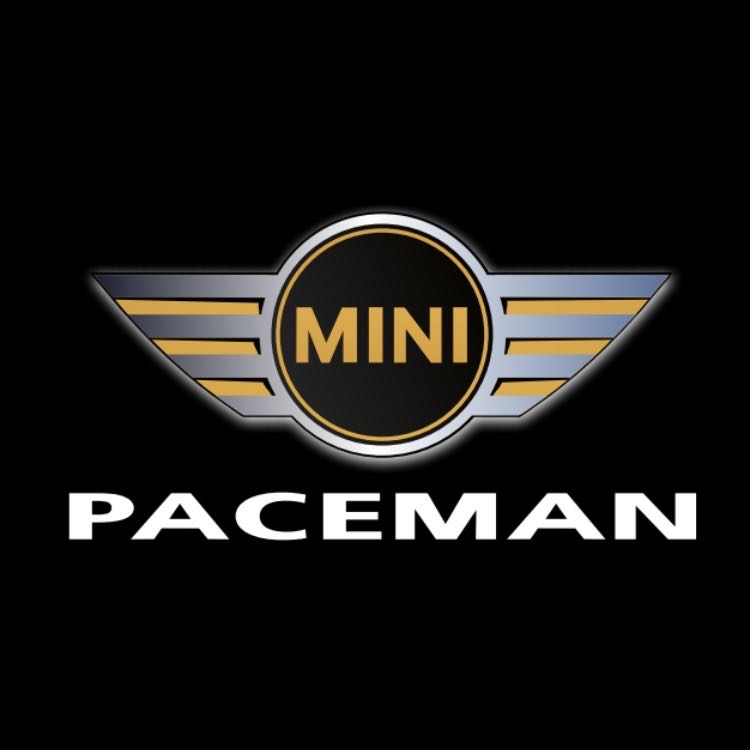 MINI PACEMAN LOGO PROJECROTR LIGHTS Nr.97 (quantity 1 = 2 Logo Film / 2 door lights)