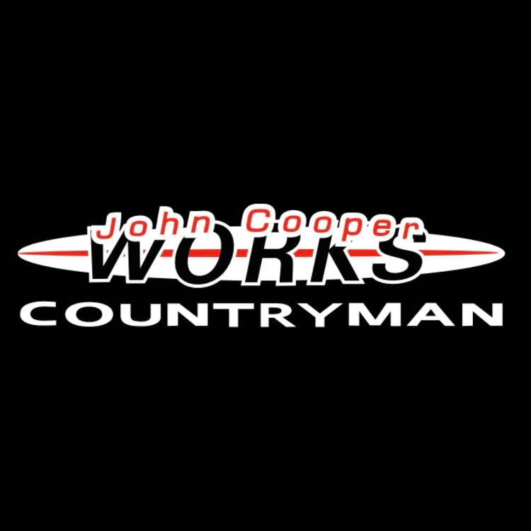 MINI COUNTRYMAN LOGO PROJECROTR LIGHTS Nr.79 (quantity 1 = 2 Logo Film / 2 door lights)