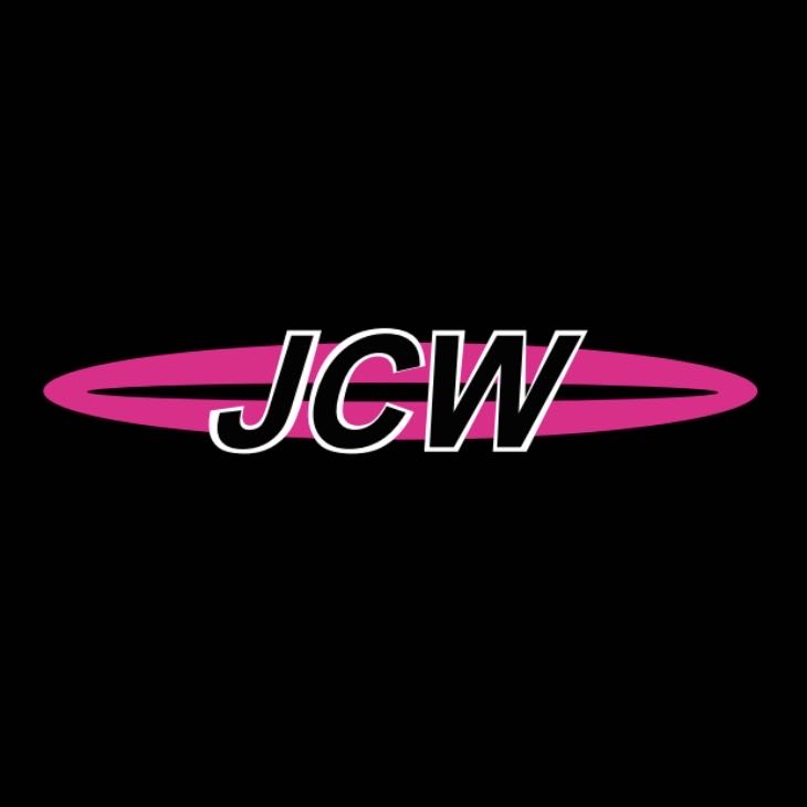 MINI JCW LOGO PROJECROTR LIGHTS Nr.118 (quantity 1 = 2 Logo Film / 2 door lights)