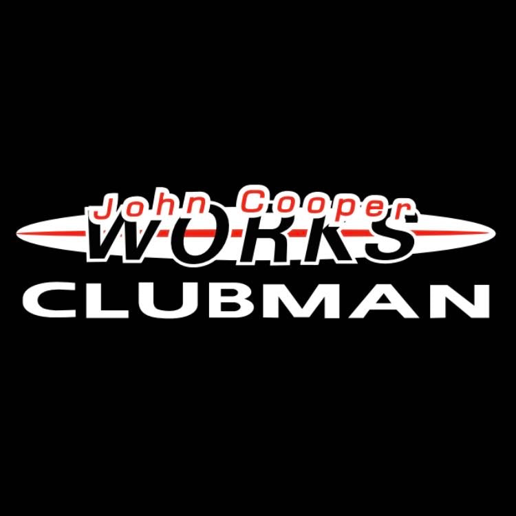 MINI CLUBMAN LOGO PROJECROTR LIGHTS Nr.80 (quantity 1 = 2 Logo Film / 2 door lights)