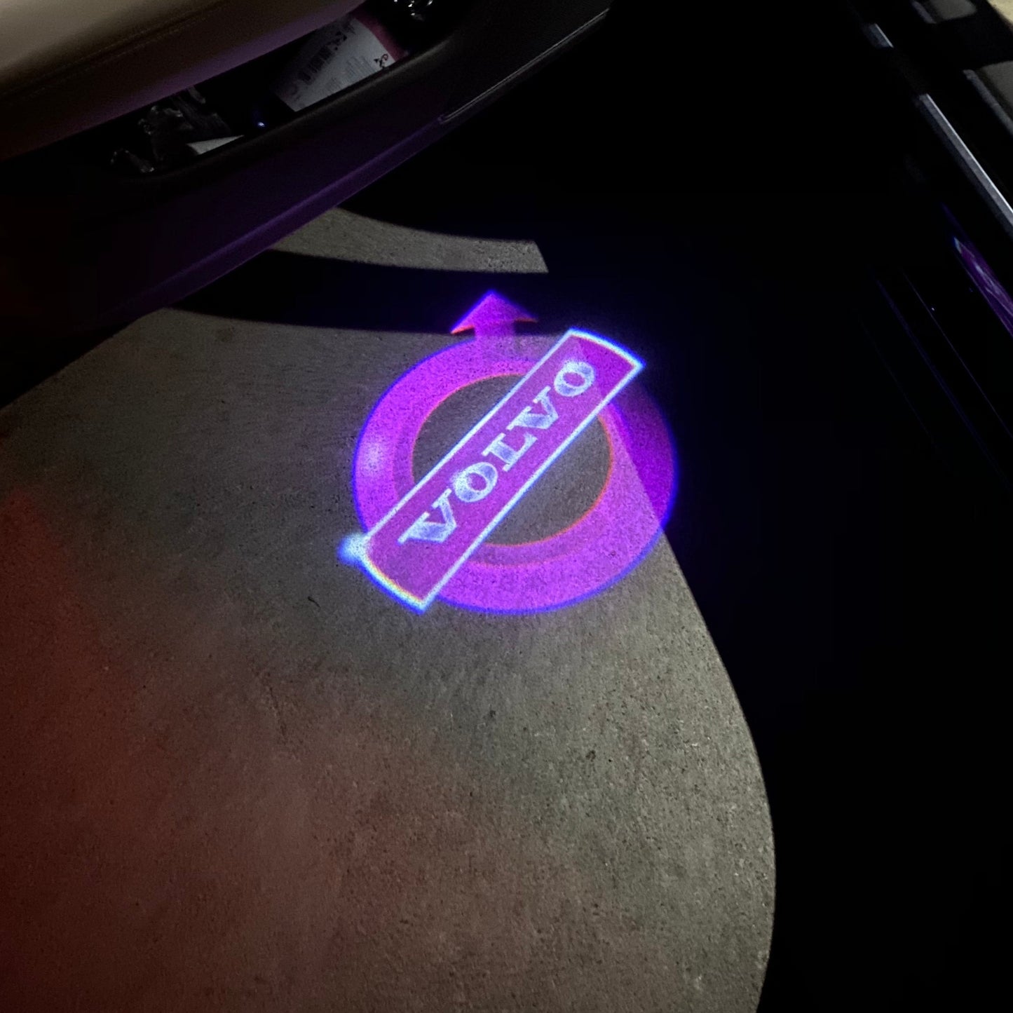 Volvo Original LOGO PROJECROTR LIGHTS Nr.76 (quantity 1 = 2 Logo Film / 2 door lights)