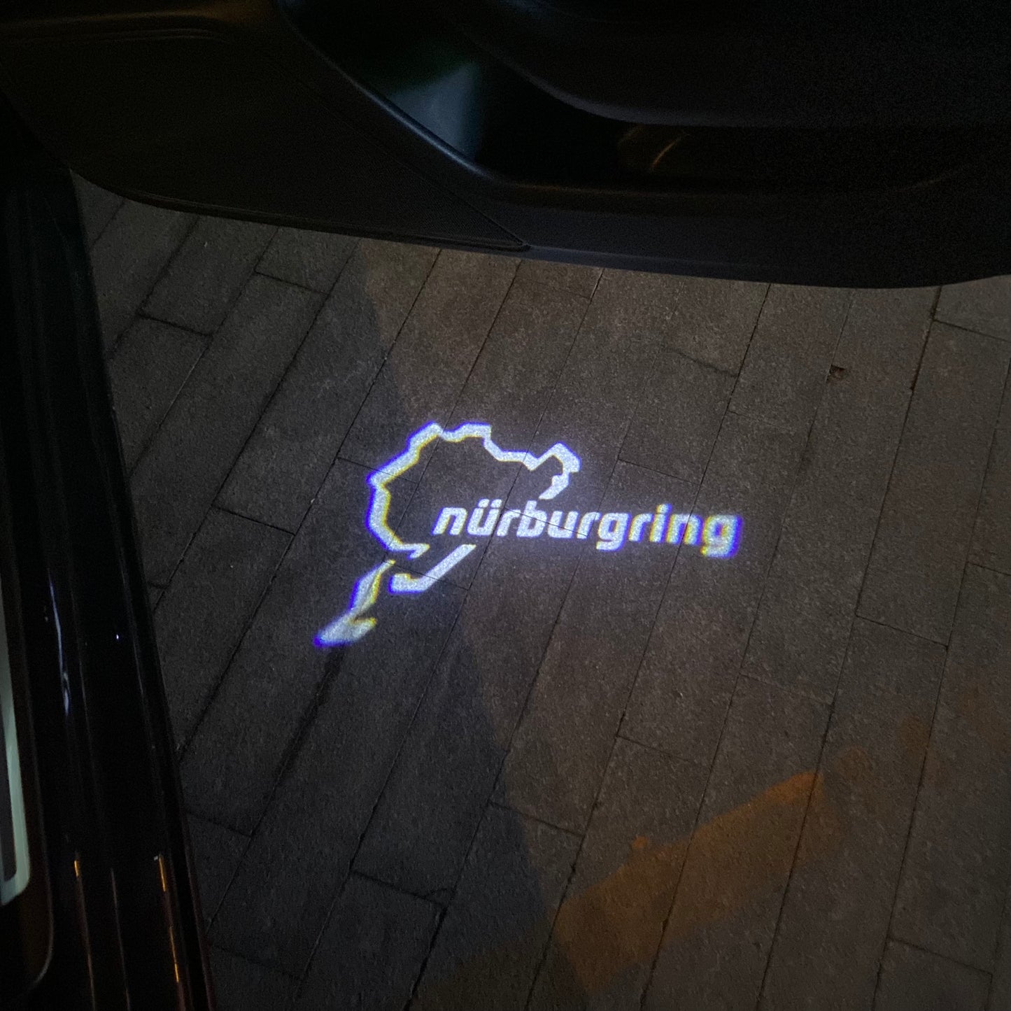 Nürburgring Logo Nr.229 (quantity 1 = 2 Logo Films /2 door lights)Automobile Racing & Culture