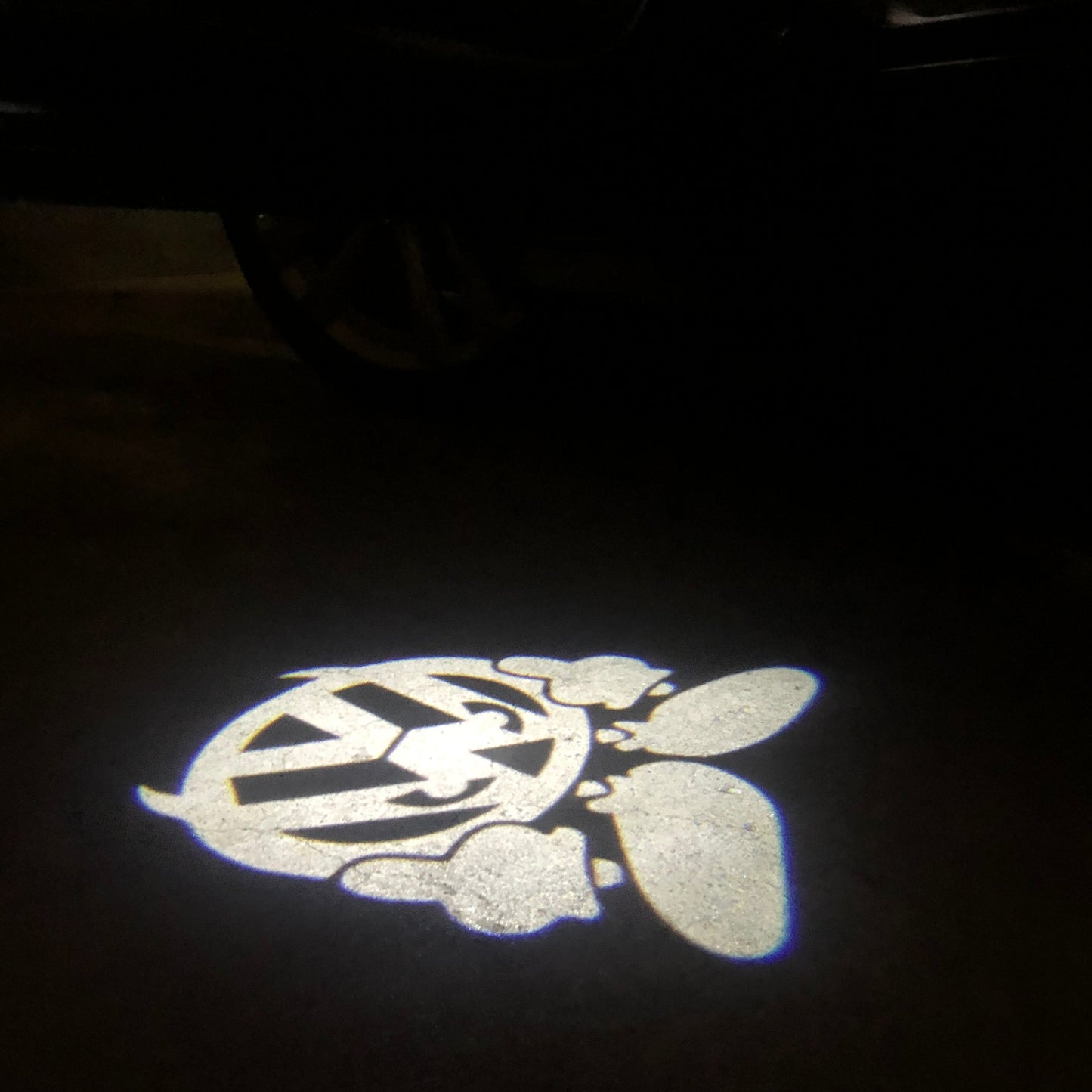 VolksWagen Original LOGO Nr. 232 (quantity 1 = 2 Logo Films /2 door lights)