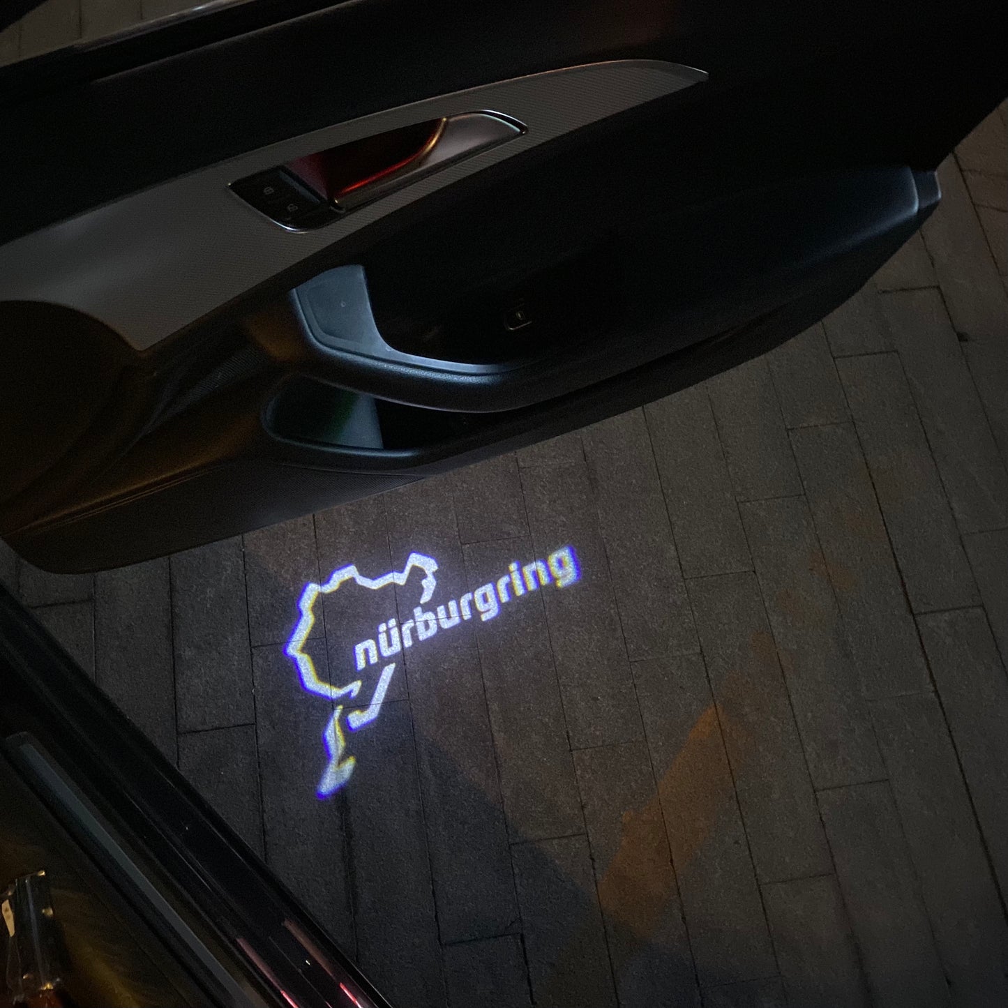 Nürburgring Logo Nr.229 (quantity 1 = 2 Logo Films /2 door lights)Automobile Racing & Culture