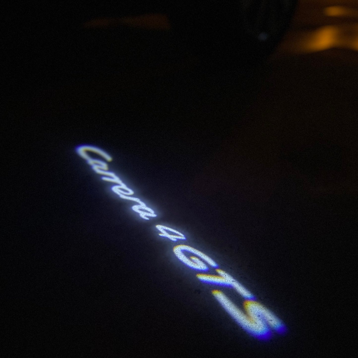PORSCHE Carrera LOGO PROJECTOT LIGHTS Nr.8085 (quantity 1 = 2 Logo Film / 2 door lights)