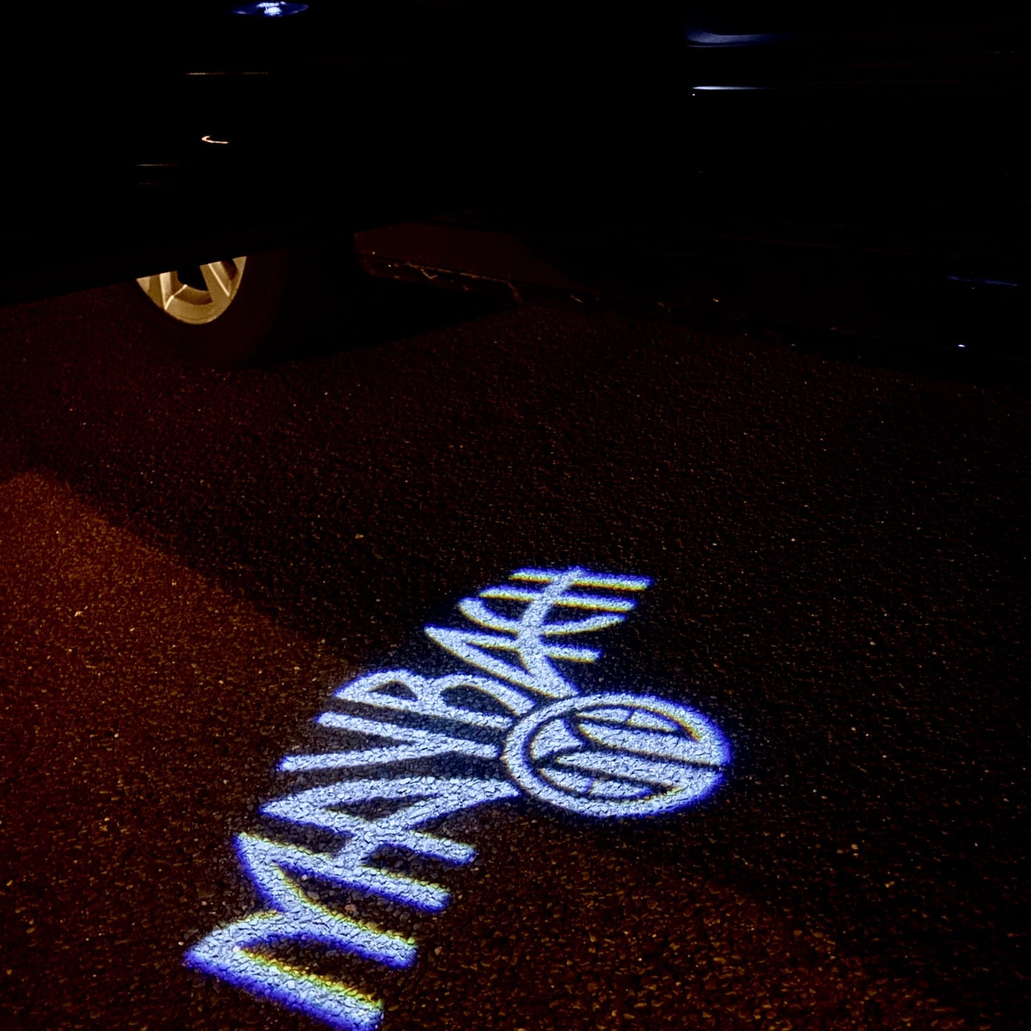 MAYBACH LOGO PROJECTOT LIGHTS Nr.1309 (quantity 1 = 2 Logo Films /2 door lights)