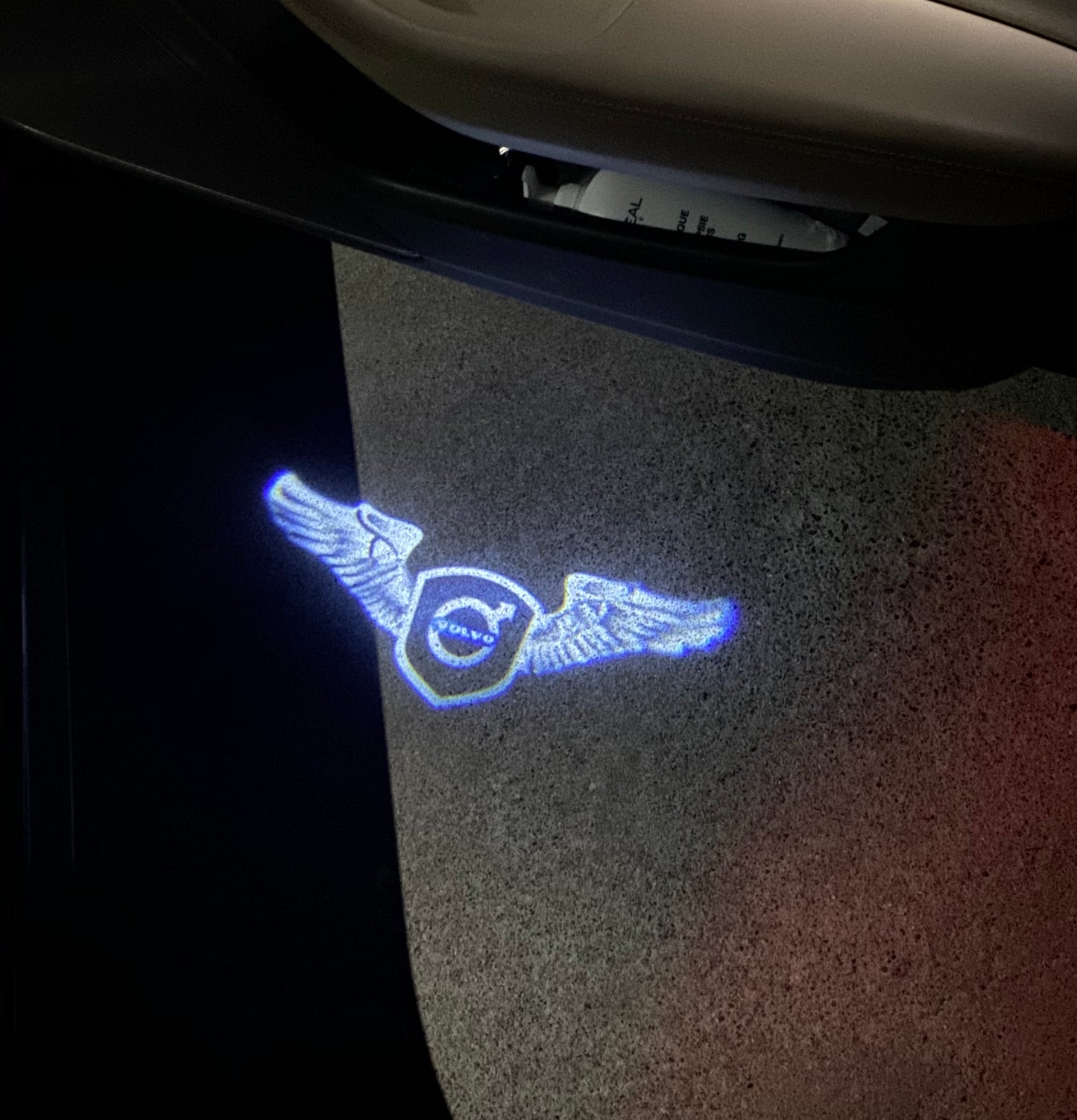 Volvo Original LOGO PROJECROTR LIGHTS Nr.126 (quantity 1 = 2 Logo Film / 2 door lights)