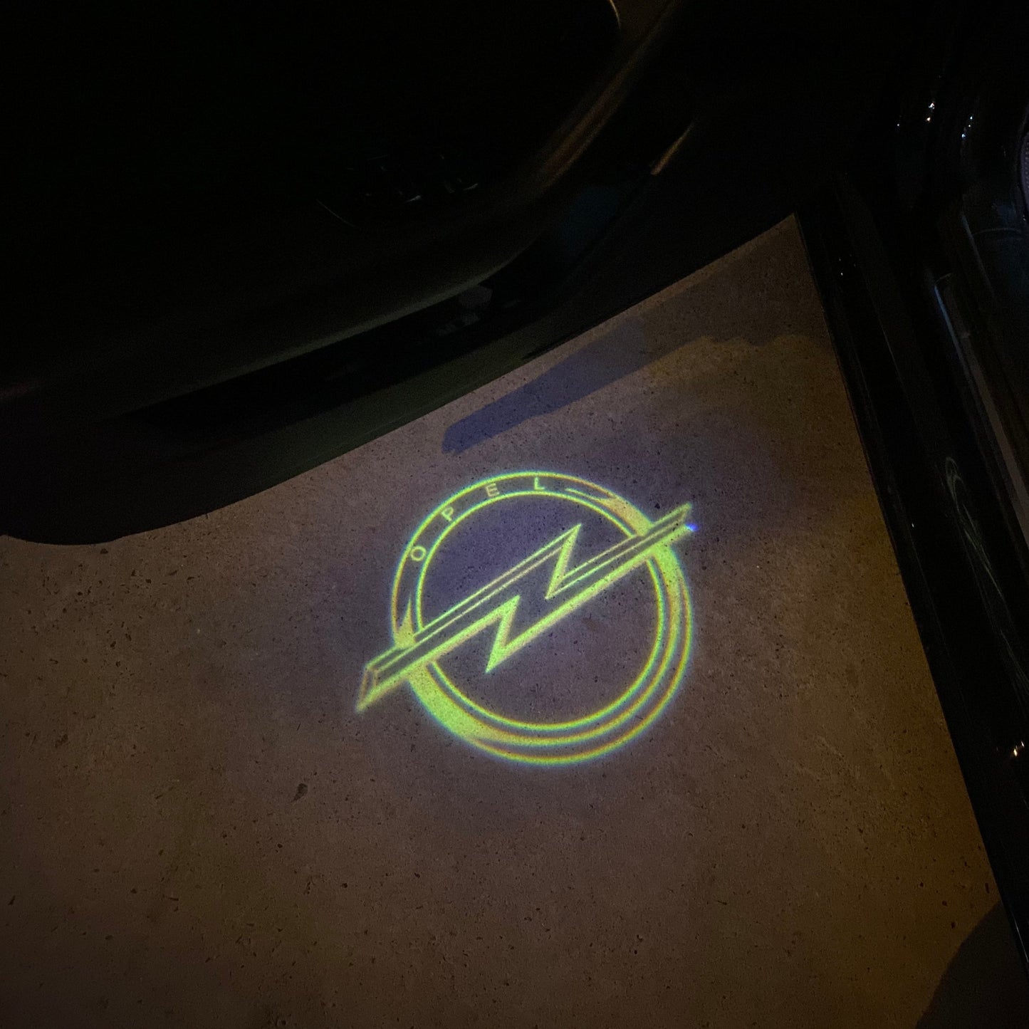 Opel Original LOGO PROJECROTR LIGHTS Nr.1421 (quantity 1 = 1 sets/2 door lights)