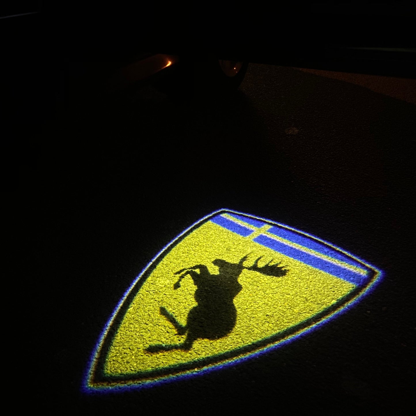 Volvo Milu deer LOGO PROJECROTR LIGHTS Nr.67 (quantity 1 = 2 Logo Film / 2 door lights)