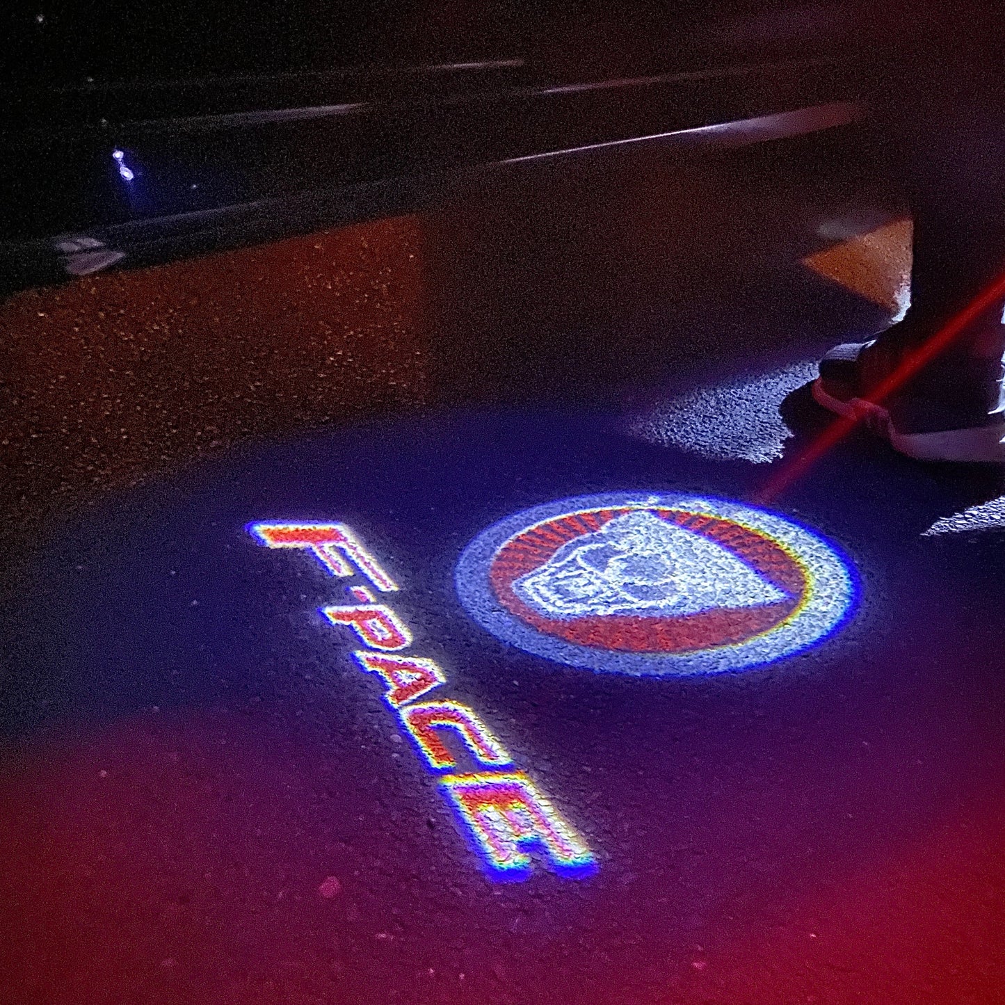 JAGUAR F PACE LOGO PROJECROTR LIGHTS Nr.132 (quantity 1 = 1 sets/2 door lights)