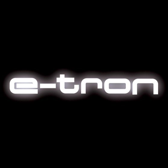 AUDI E-TRON LOGO PROJECTOT LIGHTS Nr.3716