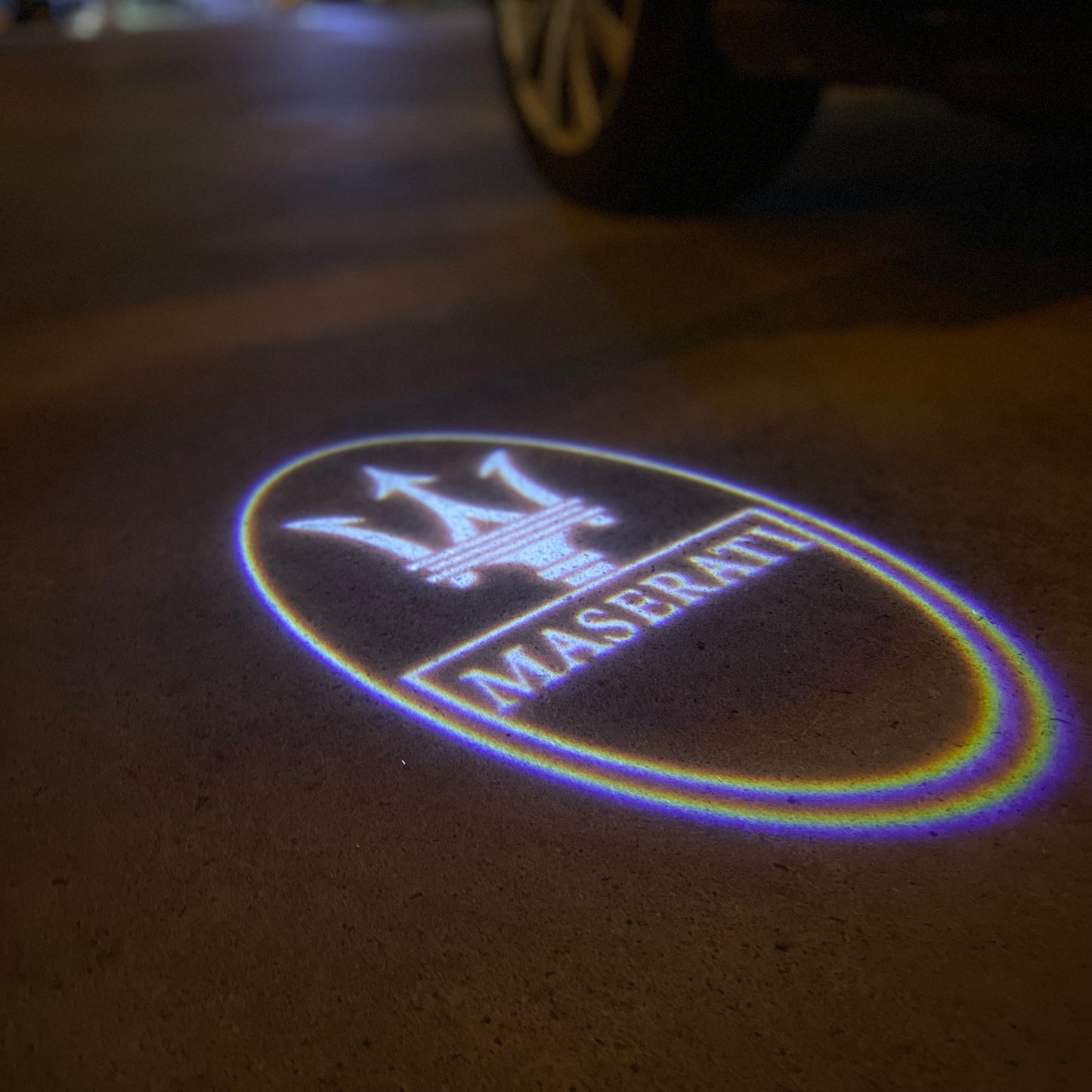Maserati Original LOGO PROJECROTR LIGHTS Nr.26 (quantity 1 = 1 sets/2 door lights)