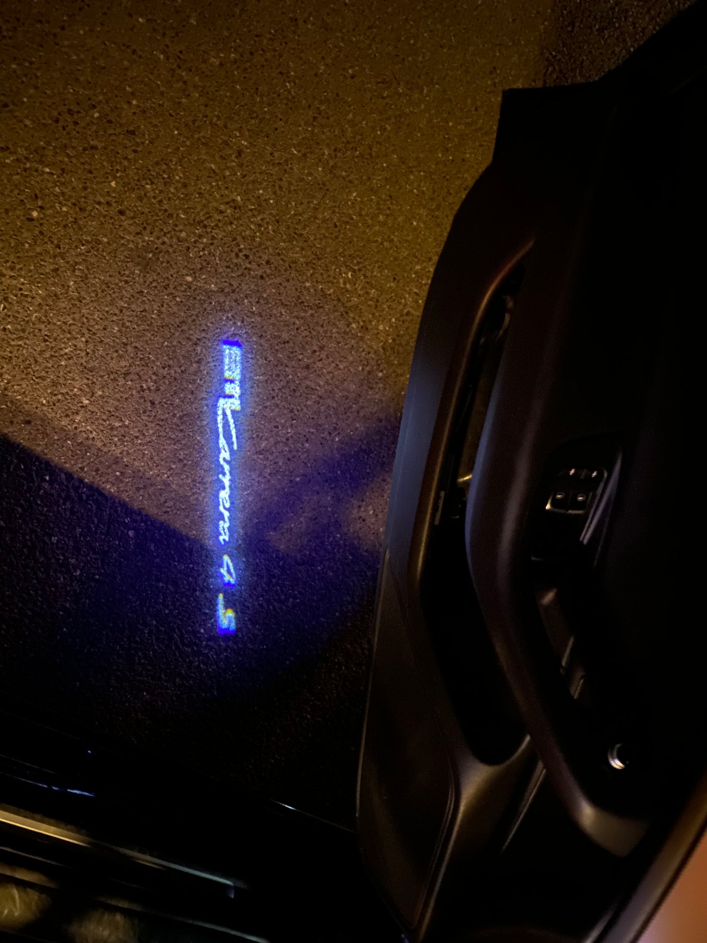 PORSCHE Carrera LOGO PROJECTOT LIGHTS Nr.8088 (quantity 1 = 2 Logo Film / 2 door lights)