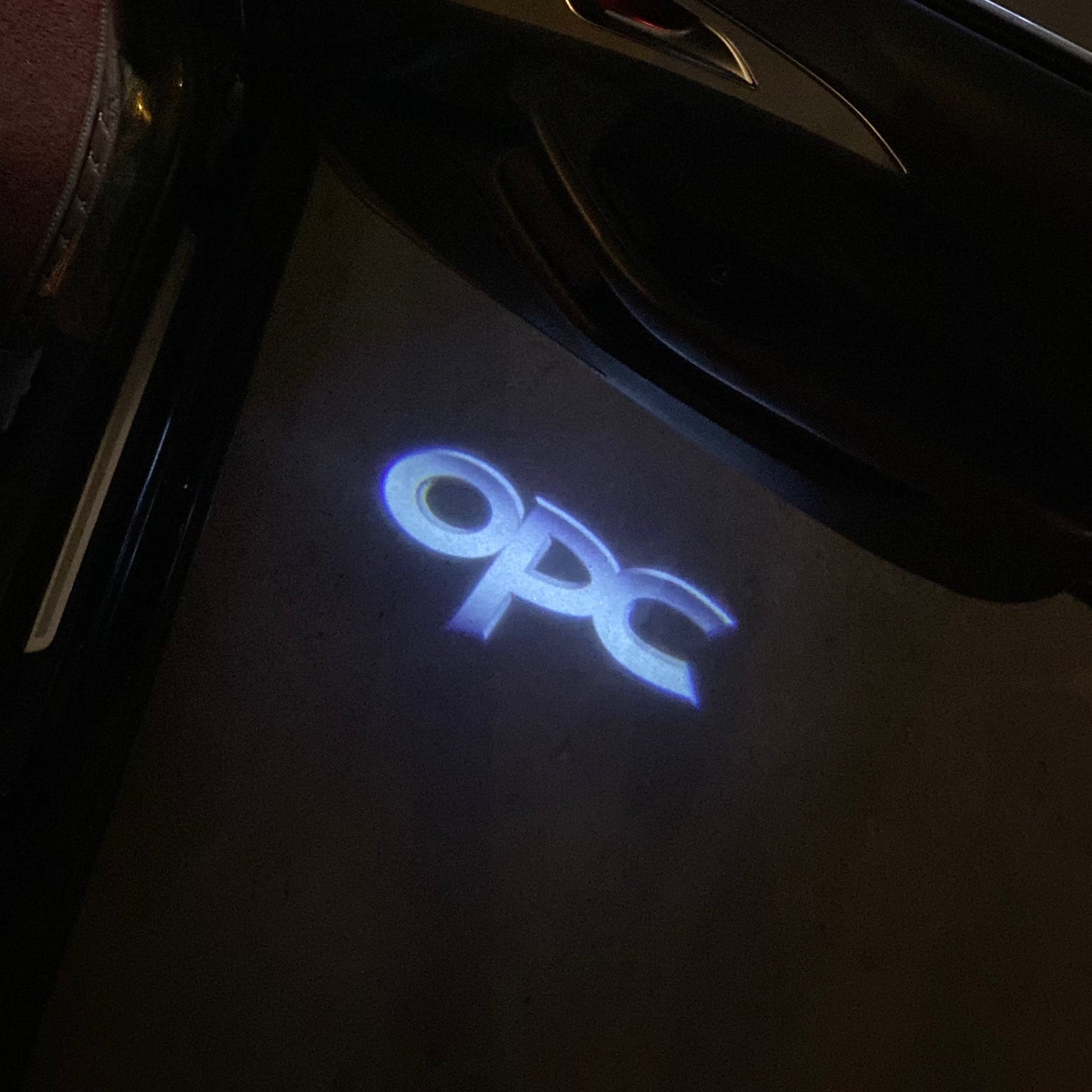 Opel Insignia OPC LOGO PROJECROTR LIGHTS Nr.1419 (quantity 1 = 1 sets/2 door lights)