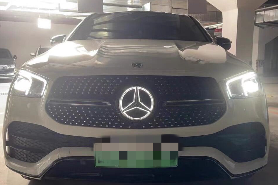 MERCEDES BENZ Front Grill Logo LED with dznamic indicator 02