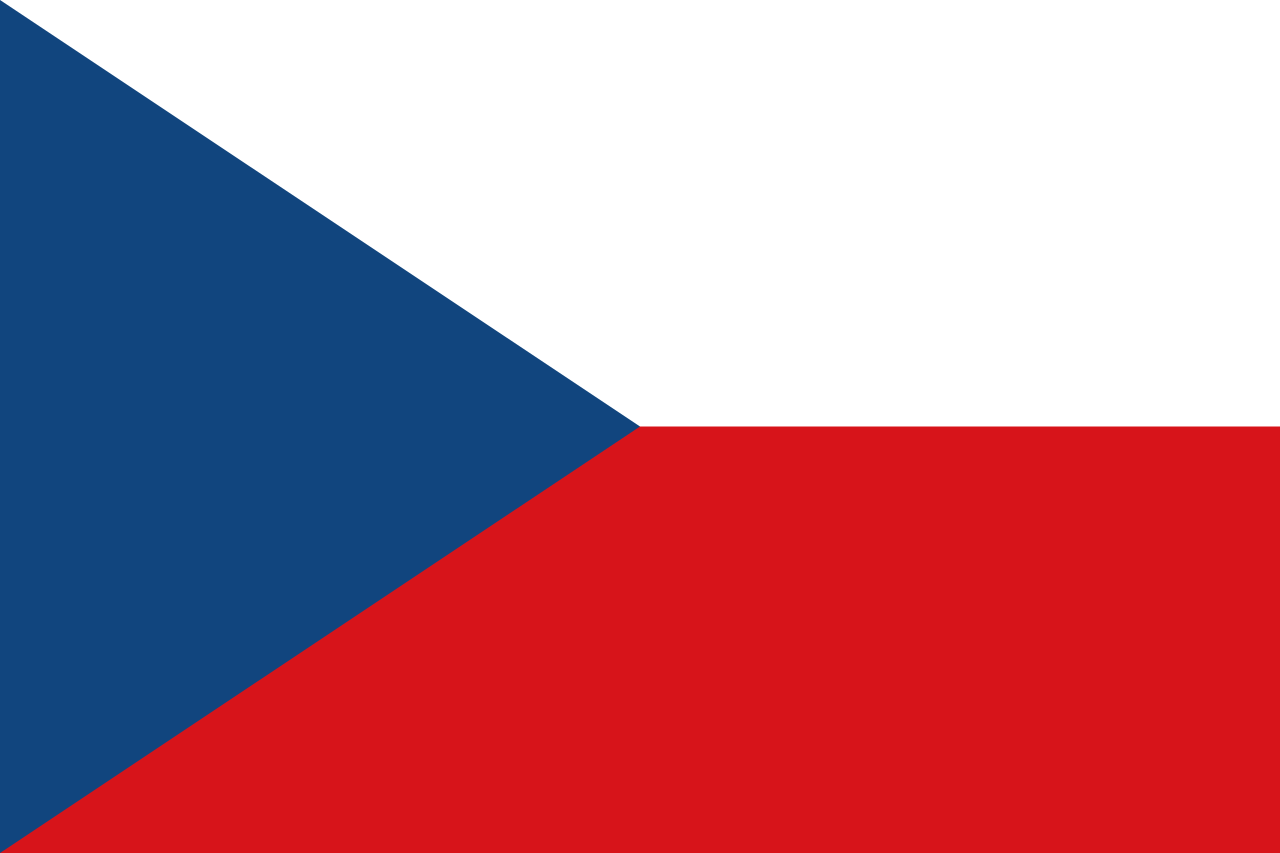 Česká republika National Flag logo (quantity 1 = 1 sets / 2 logo film / Can replace of lights other logos )