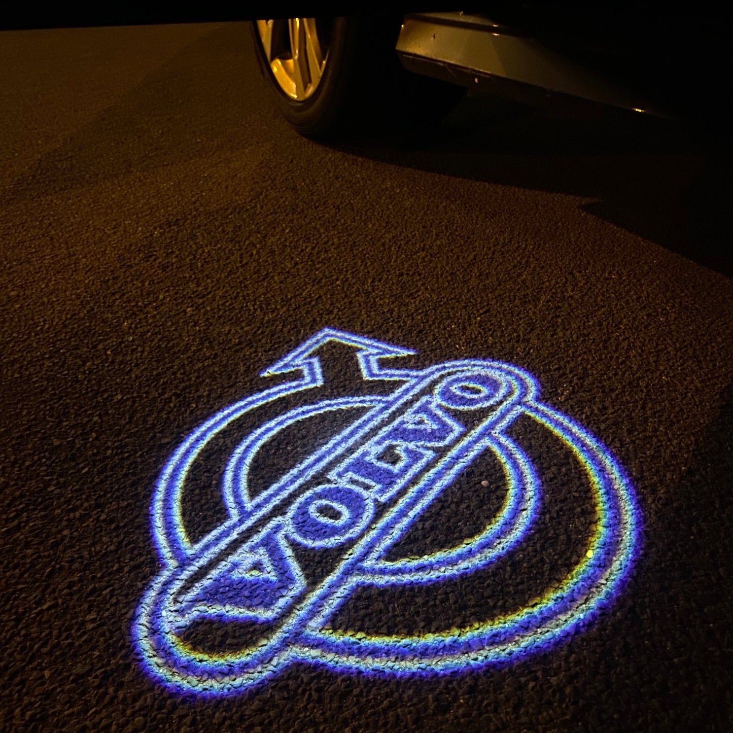 Volvo Original LOGO PROJECROTR LIGHTS Nr.57 (quantity 1 = 2 Logo Film / 2 door lights)