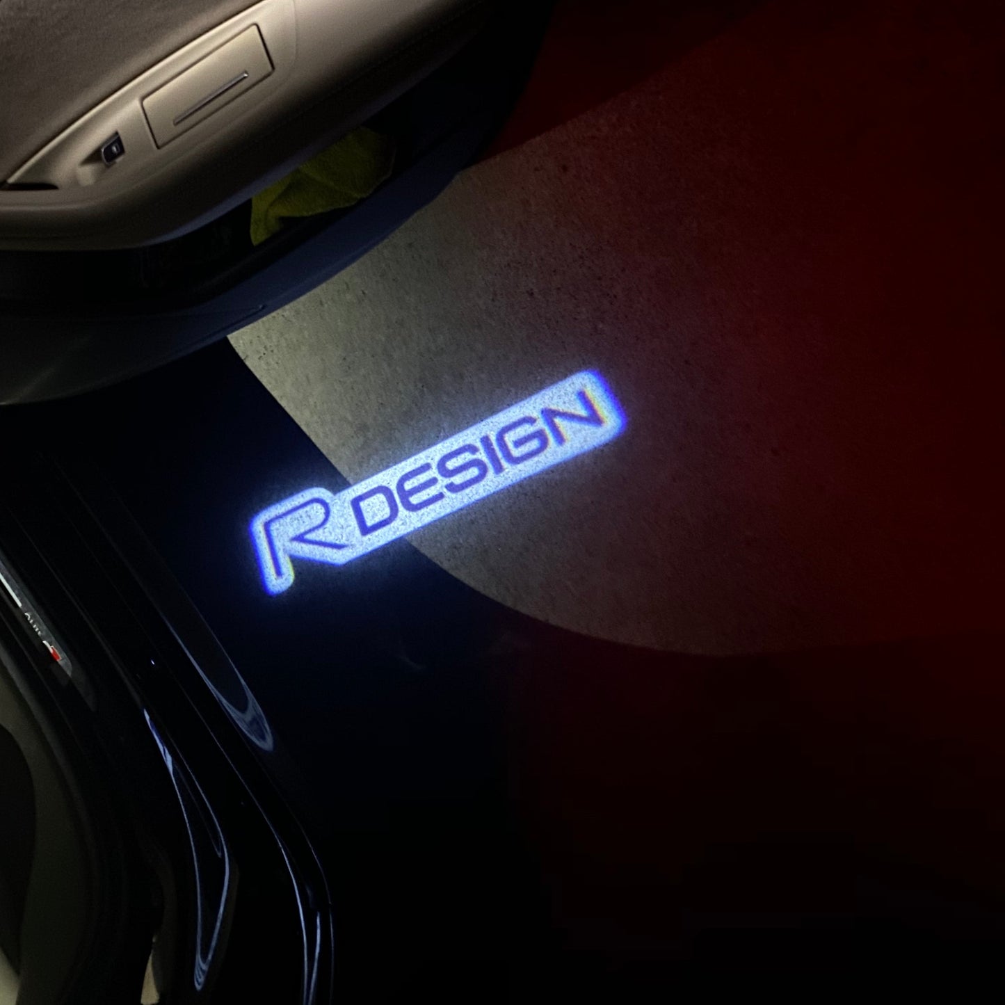 Volvo R DESIGN LOGO PROJECROTR LIGHTS Nr.59 (quantity 1 = 2 Logo Film / 2 door lights)