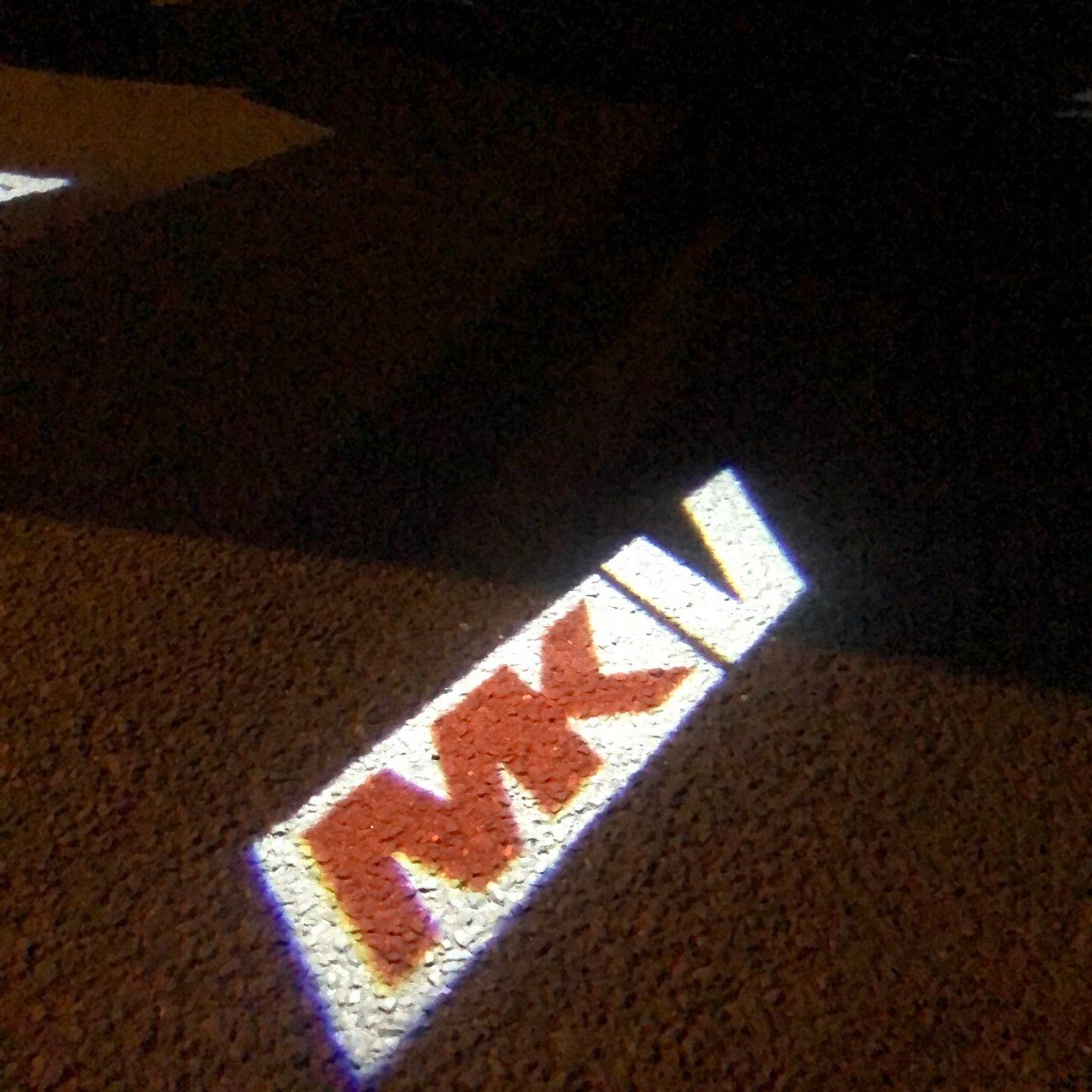 Volkswagen Door lights MK5 Logo Nr 103 (quantity 1 = 2 Logo Films /2 door lights)