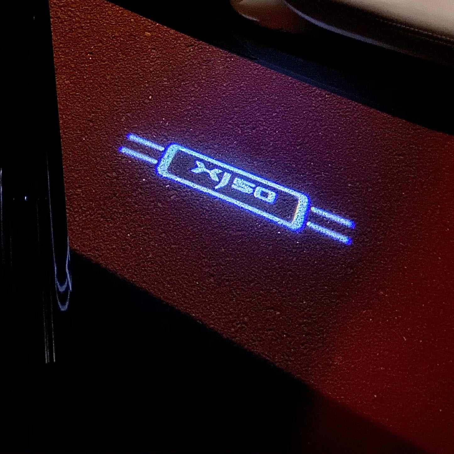 JAGUAR XJ 50 LOGO PROJECROTR LIGHTS Nr.49 (quantity 1 = 1 sets/2 door lights)