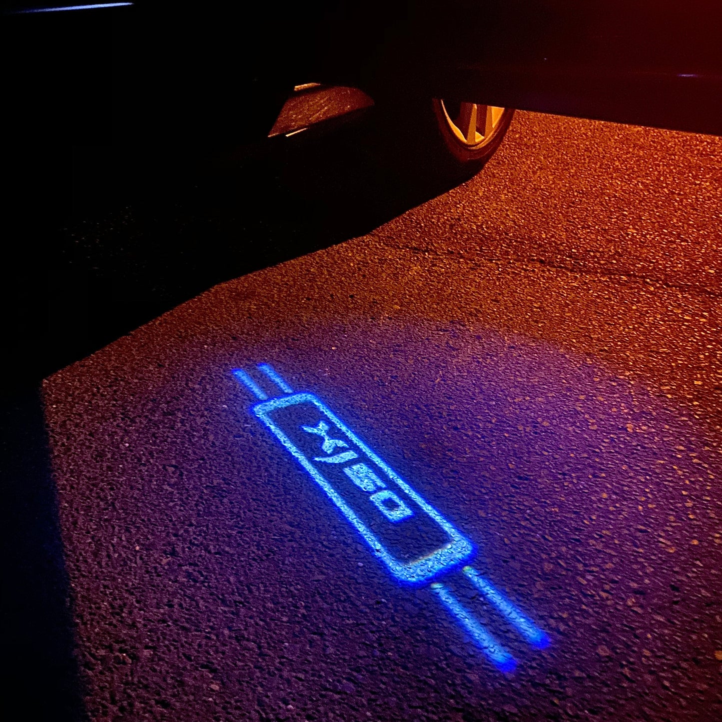 JAGUAR XJ 50 LOGO PROJECROTR LIGHTS Nr.49 (quantity 1 = 1 sets/2 door lights)