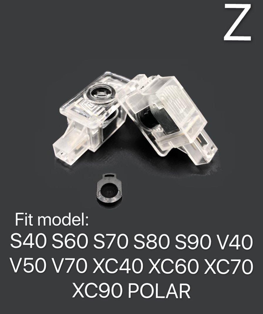 Volvo Original LOGO PROJECROTR LIGHTS Nr.29 (quantity 1 = 2 Logo Film / 2 door lights)