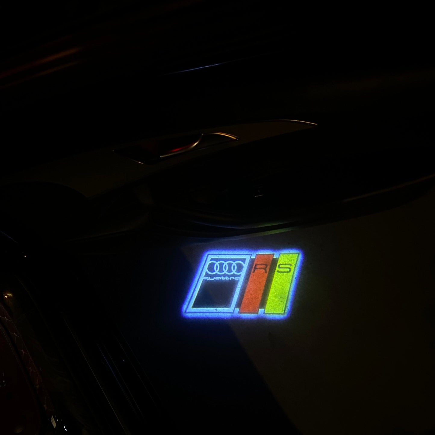 AUDI RS LOGO PROJECTOT LIGHTS Nr.3722
