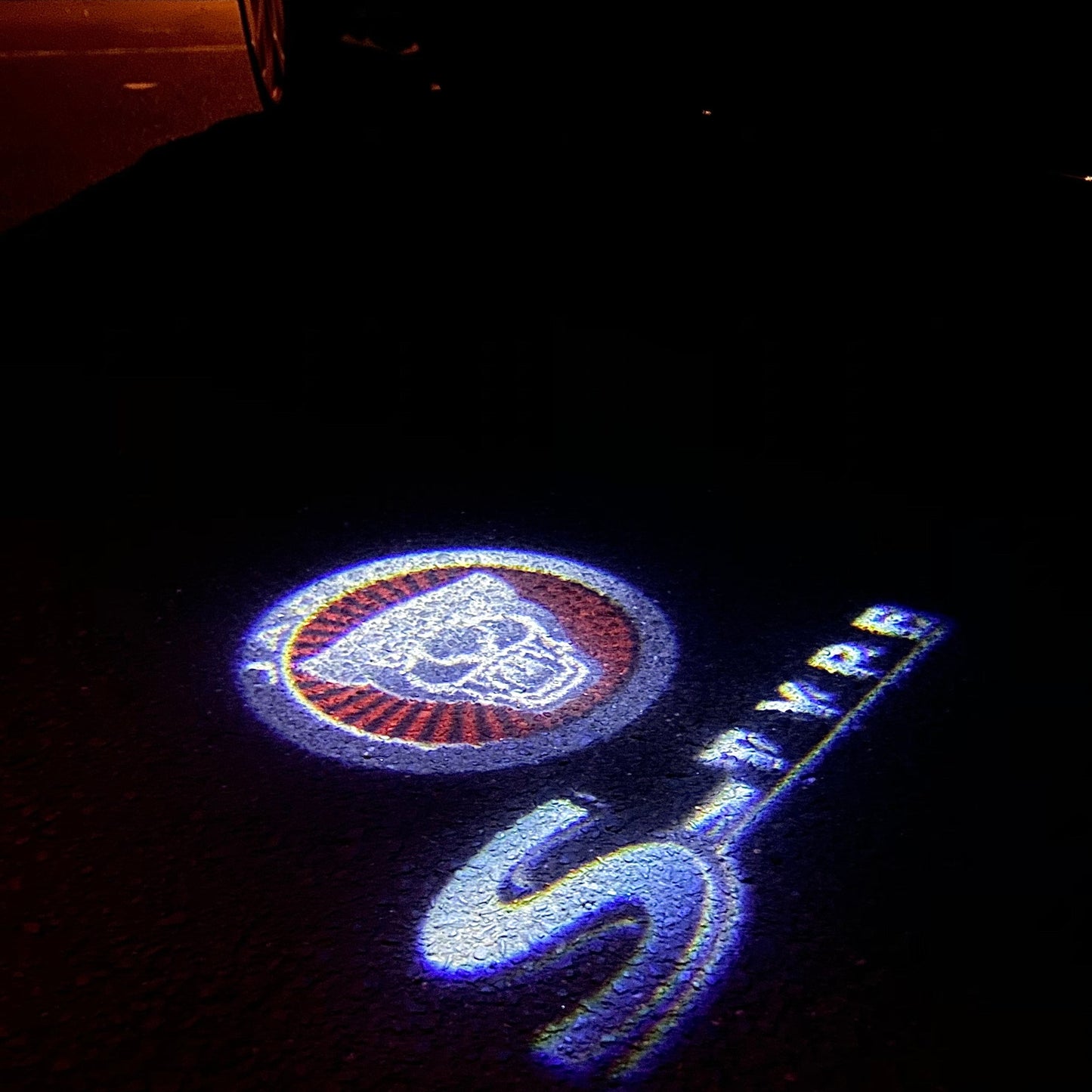 JAGUAR S TYPE LOGO PROJECROTR LIGHTS Nr.133 (quantity 1 = 1 sets/2 door lights