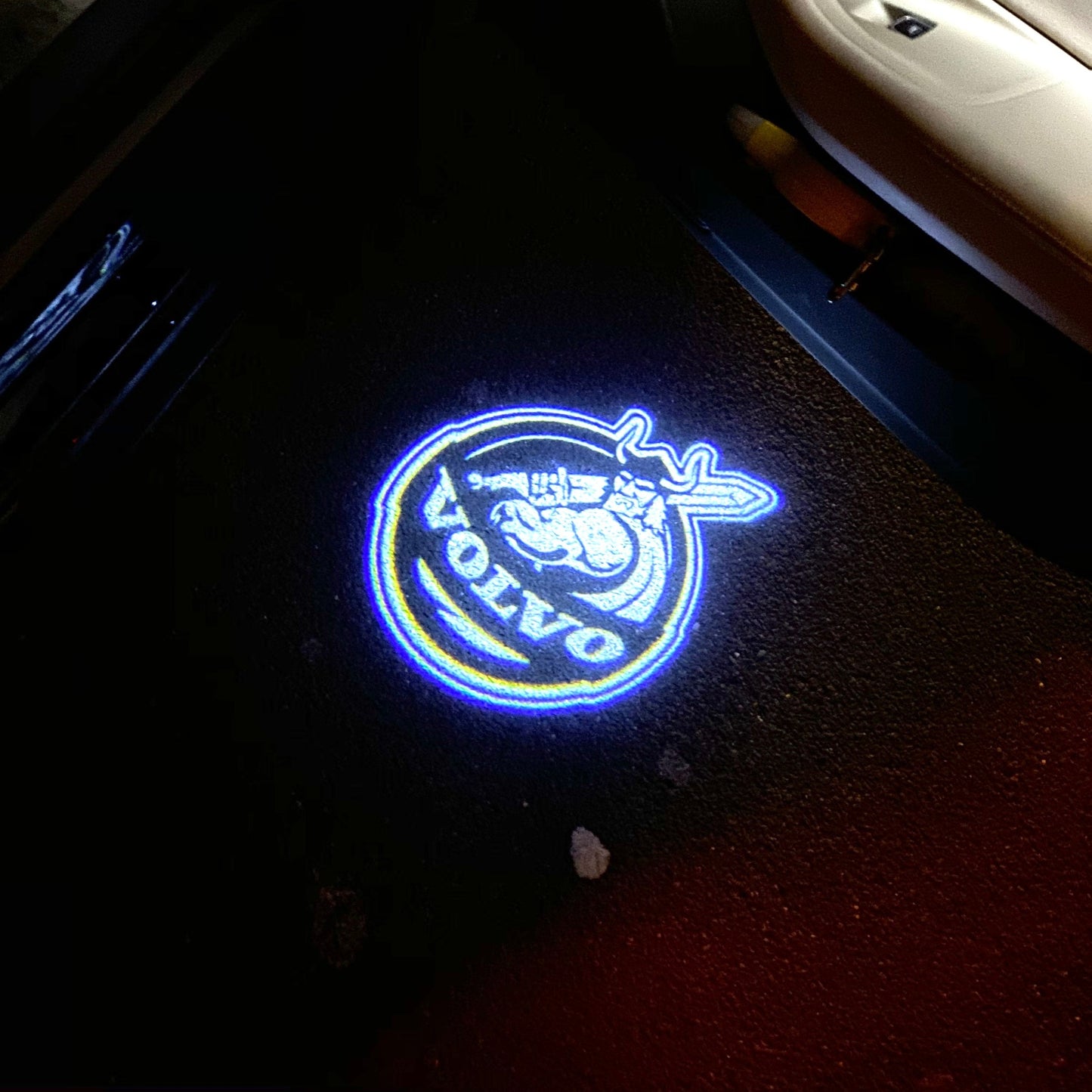 Volvo Original LOGO PROJECROTR LIGHTS Nr.62 (quantity 1 = 2 Logo Film / 2 door lights)
