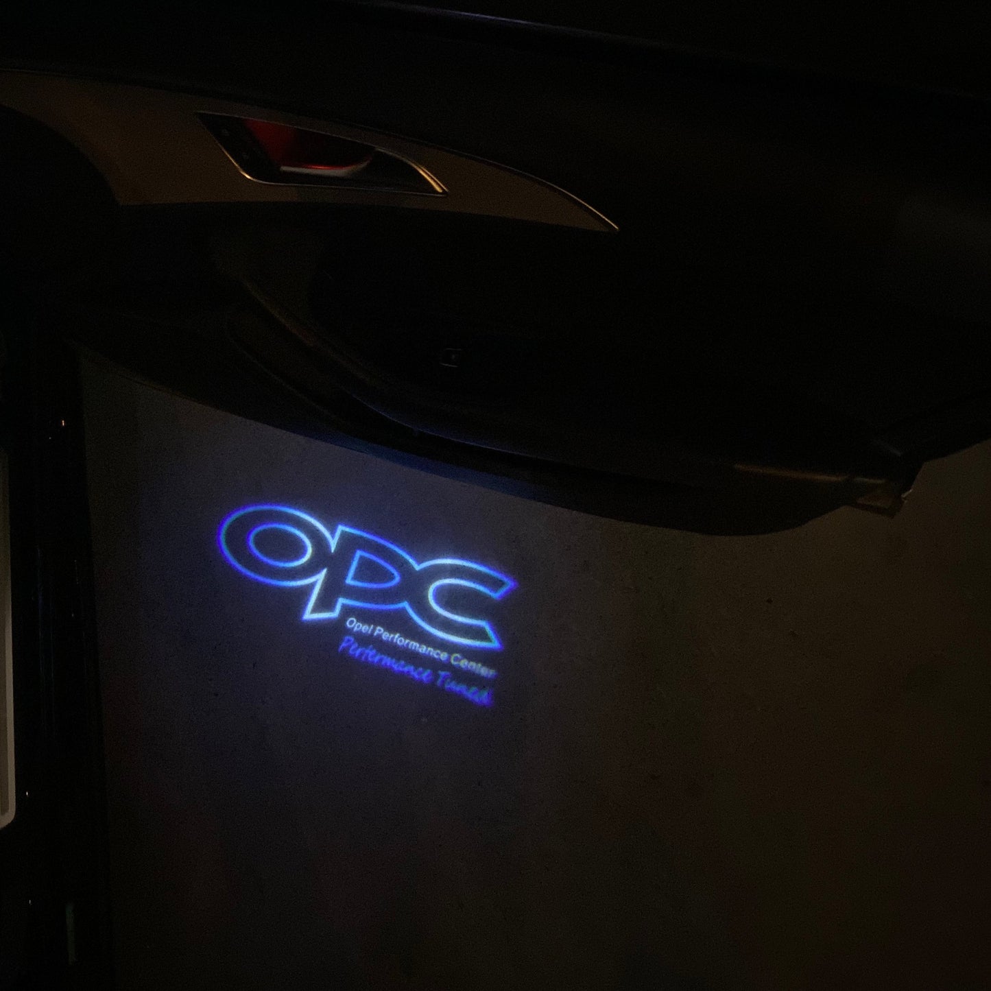 Opel Insignia OPC LOGO PROJECROTR LIGHTS Nr.1430 (quantity 1 = 1 sets/2 door lights)