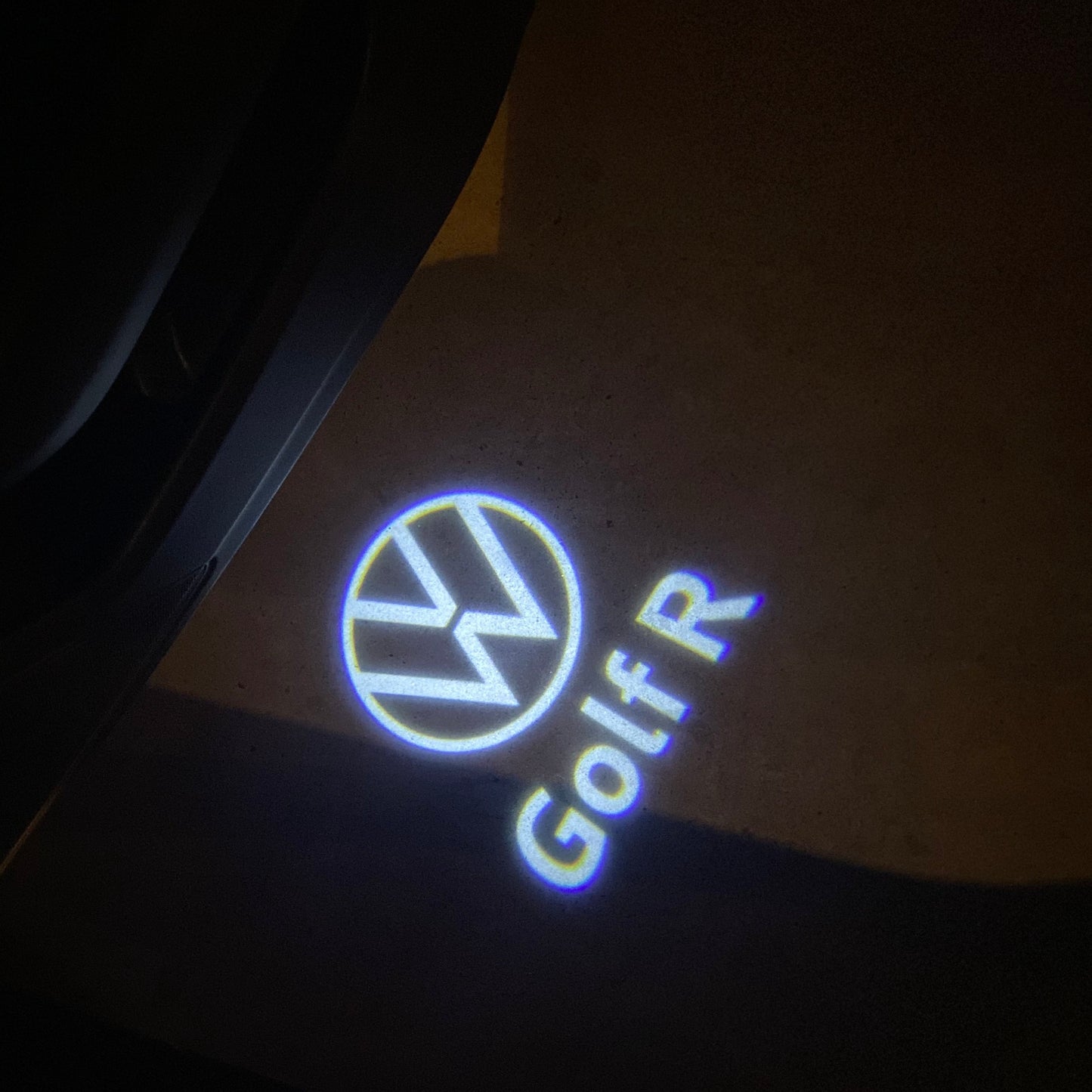 Volkswagen Door lights golf Logo Nr. 1IJ29 (quantity 1 = 2 Logo Films /2 door lights)