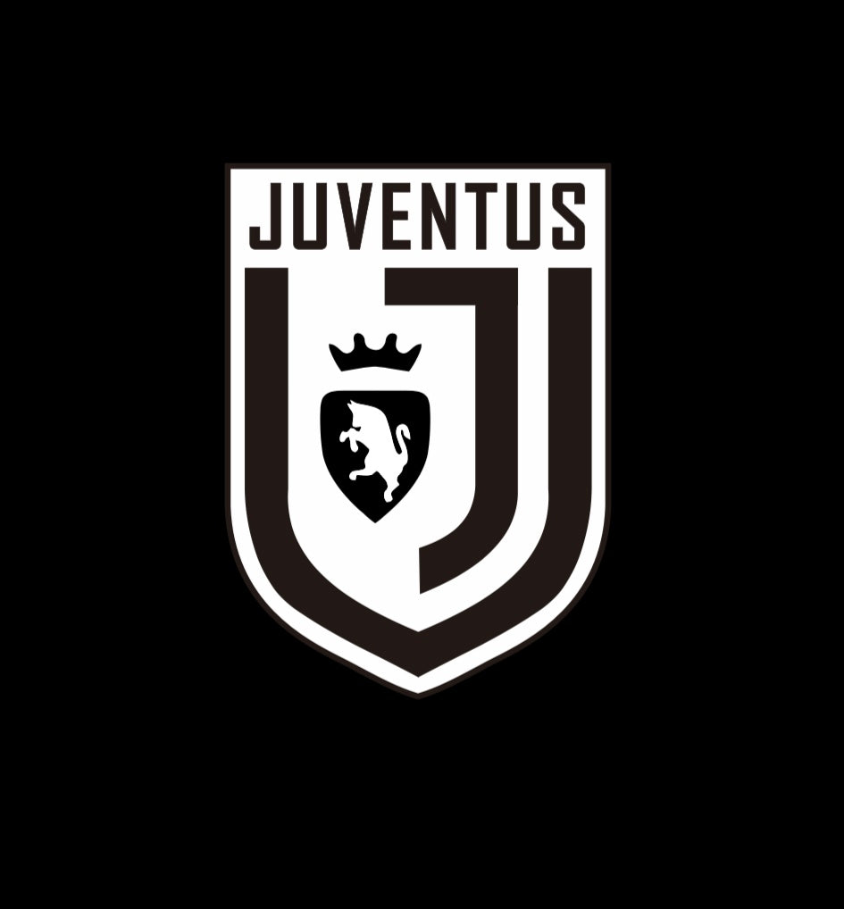 Football CLUB JUVENTUS Logo Nr.2543 (quantity 1 = 2 Logo Films /2 door lights)