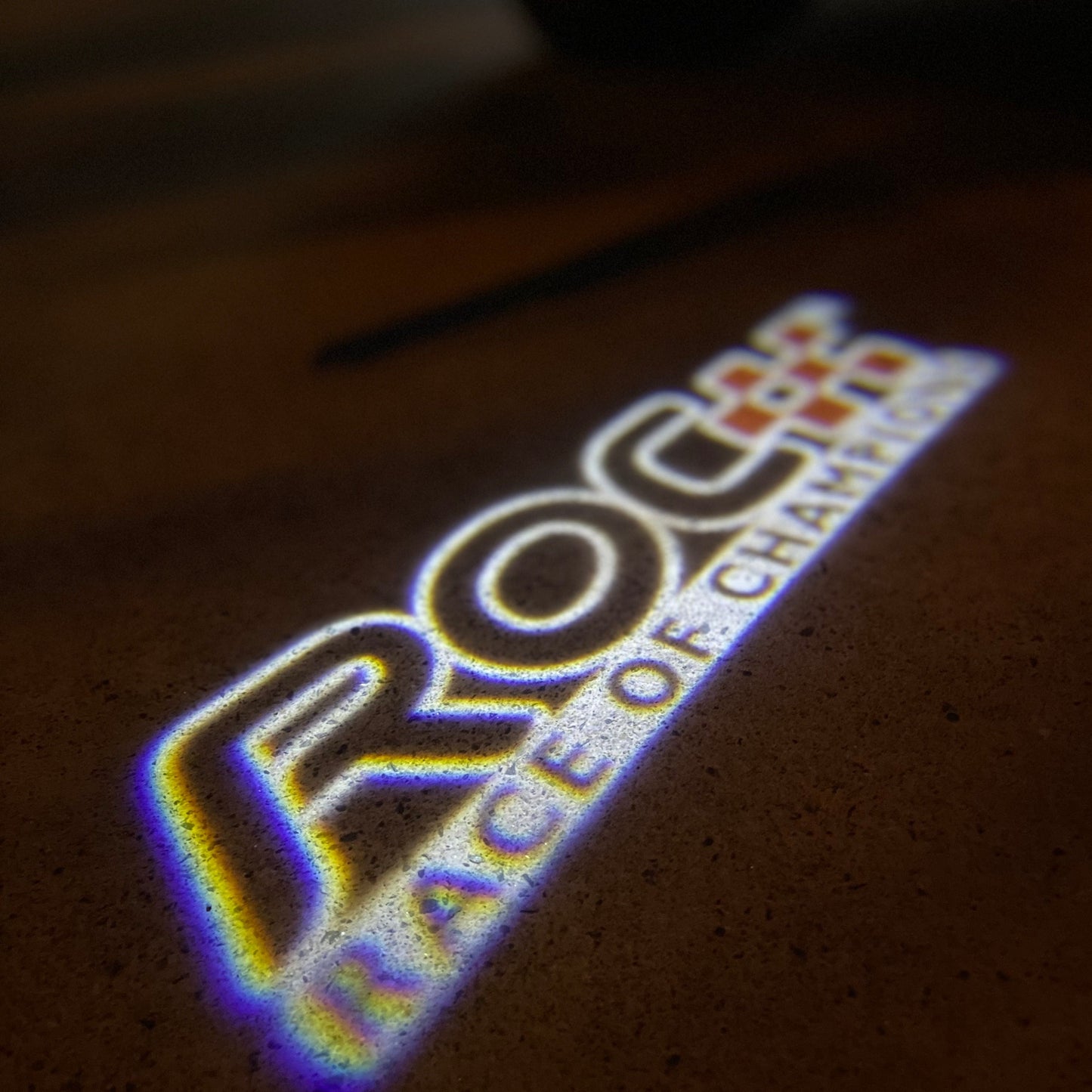 ROC Logo door lights Nr.19N2 (quantity 1 = 2 Logo Films /2 door lights)Automobile Racing & Culture