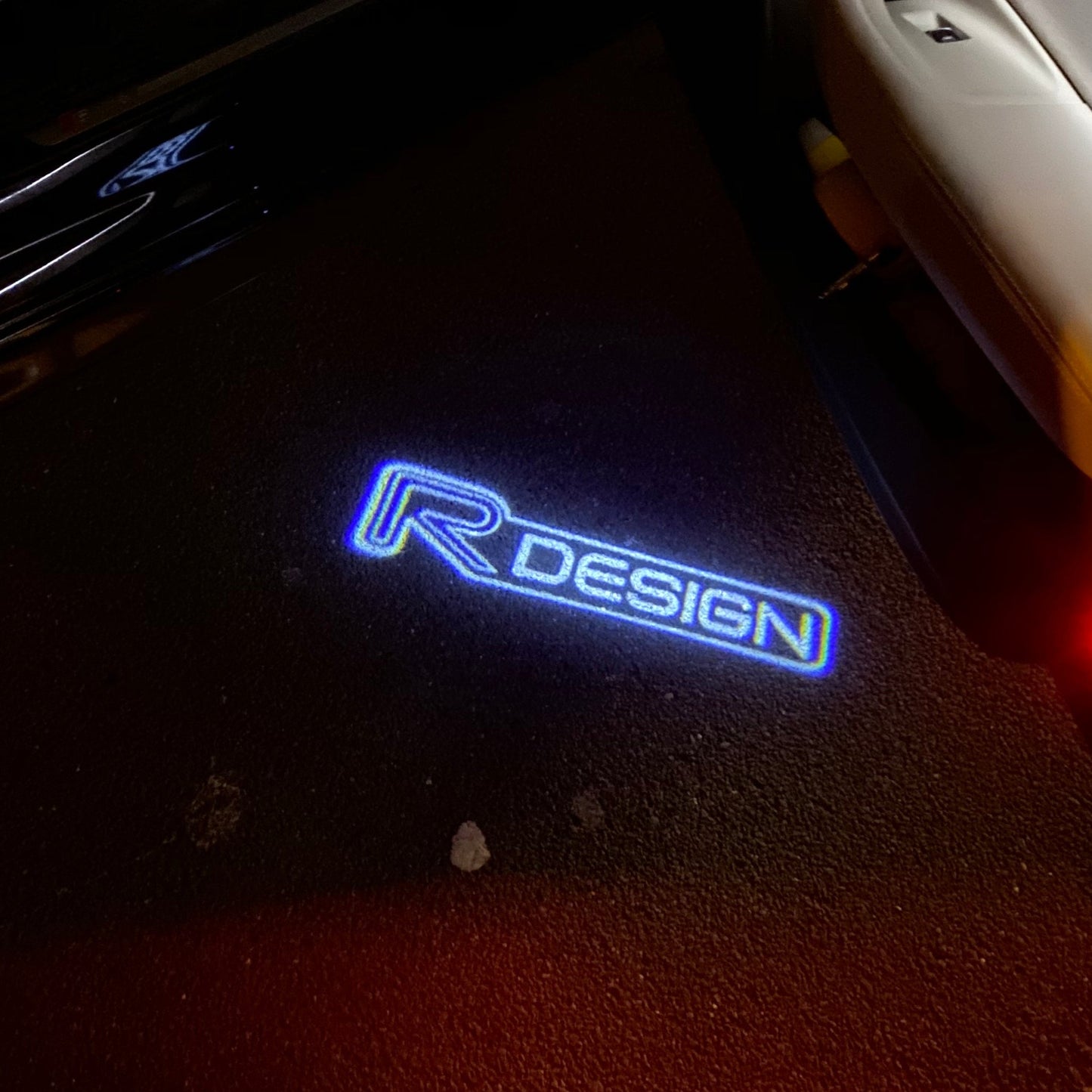 Volvo R DESIGN LOGO PROJECROTR LIGHTS Nr.53 (quantity 1 = 2 Logo Film / 2 door lights)