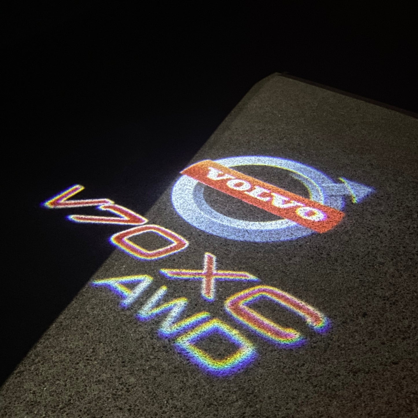 Volvo V 70 LOGO PROJECROTR LIGHTS Nr.05 (quantity 1 = 2 Logo Film / 2 door lights)