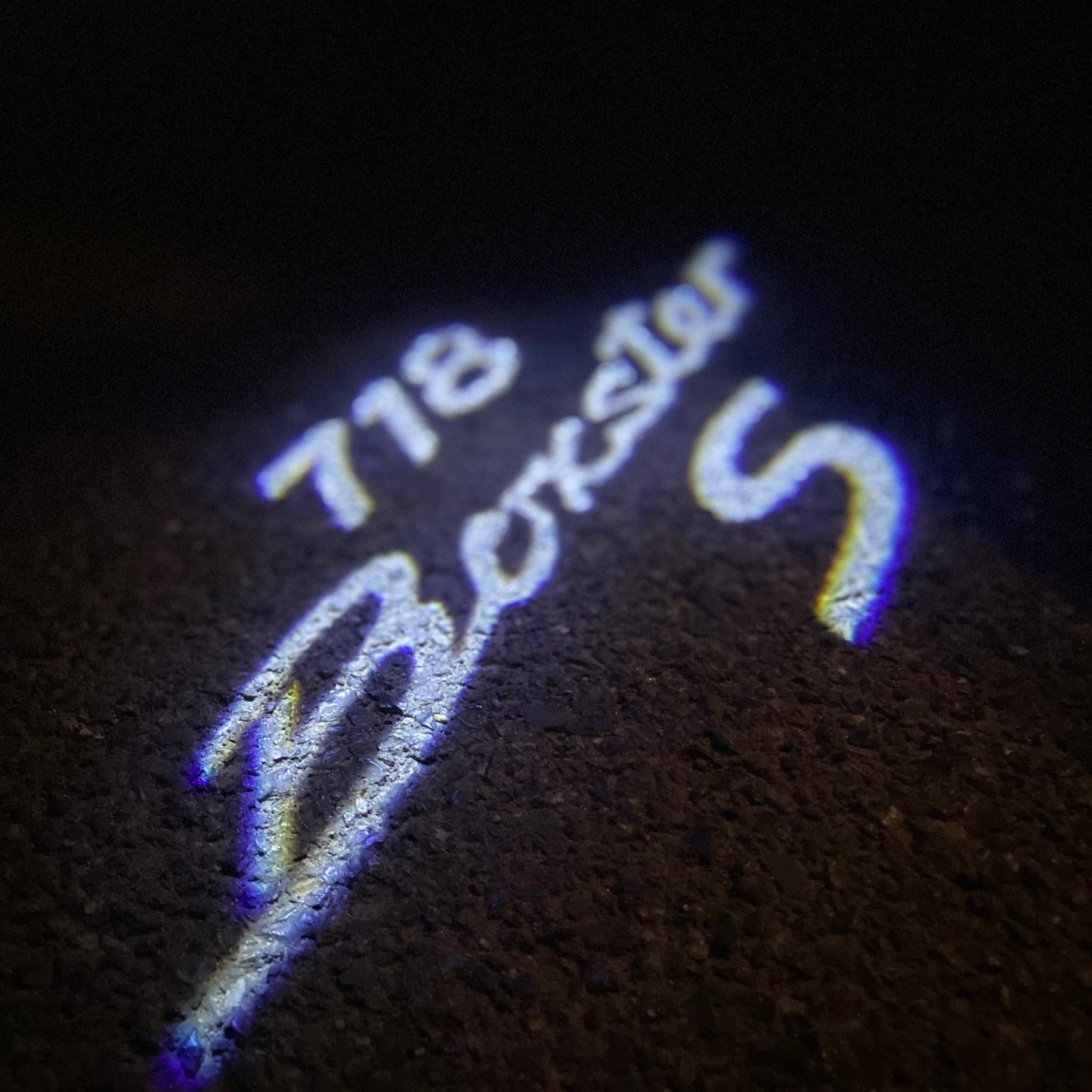 PORSCHE BOXSTER S LOGO PROJECTOT LIGHTS Nr.8019 (quantity 1 = 2 Logo Film / 2 door lights)