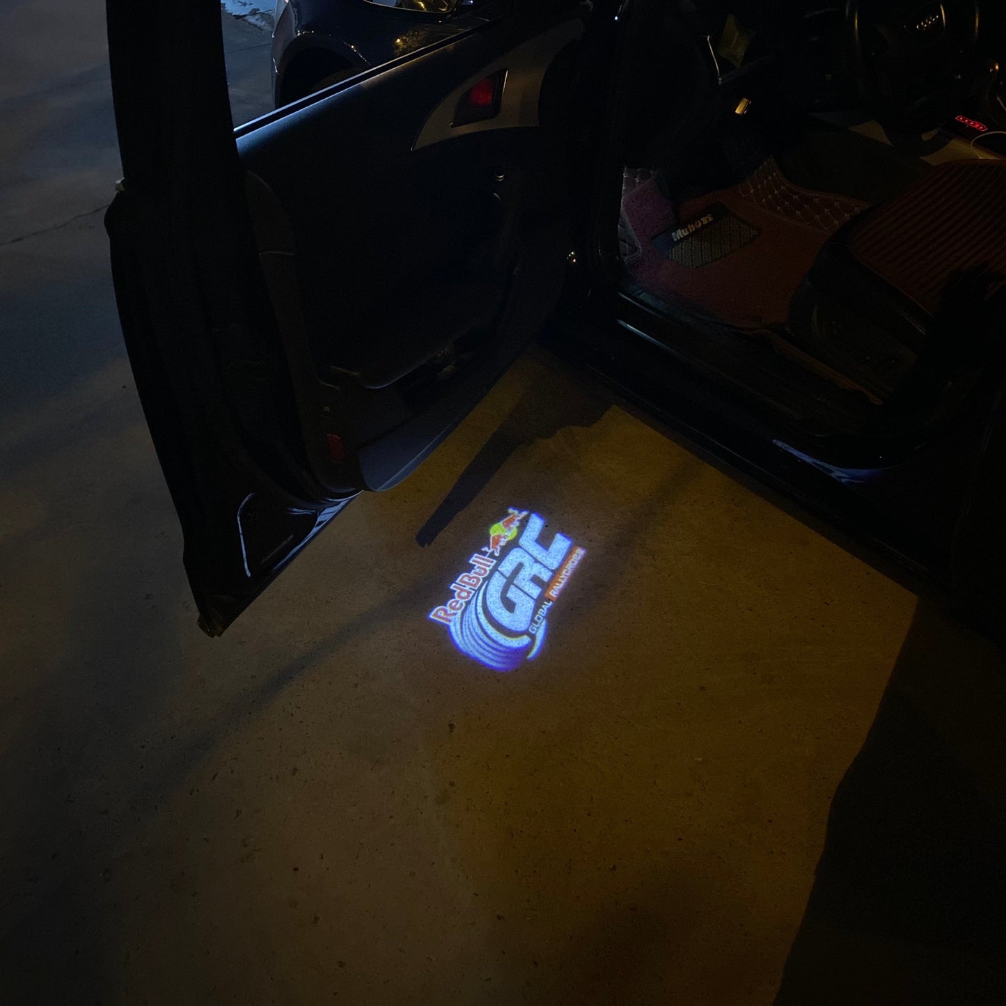 GRC Logo door lights Nr.19L2 (quantity 1 = 2 Logo Films /2 door lights)Automobile Racing & Culture