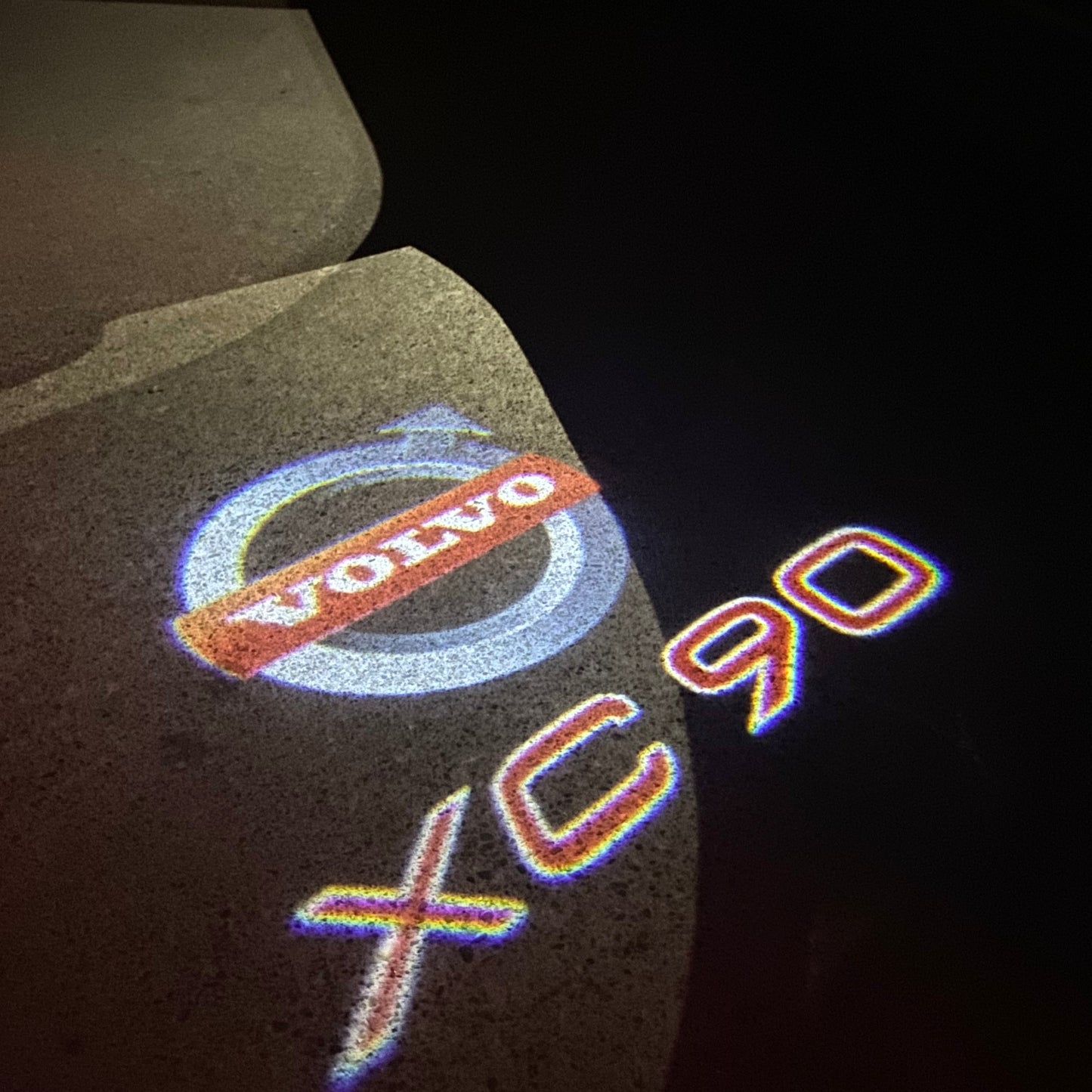 Volvo XC 90 LOGO PROJECROTR LIGHTS Nr.12 (quantity 1 = 2 Logo Film / 2 door lights)