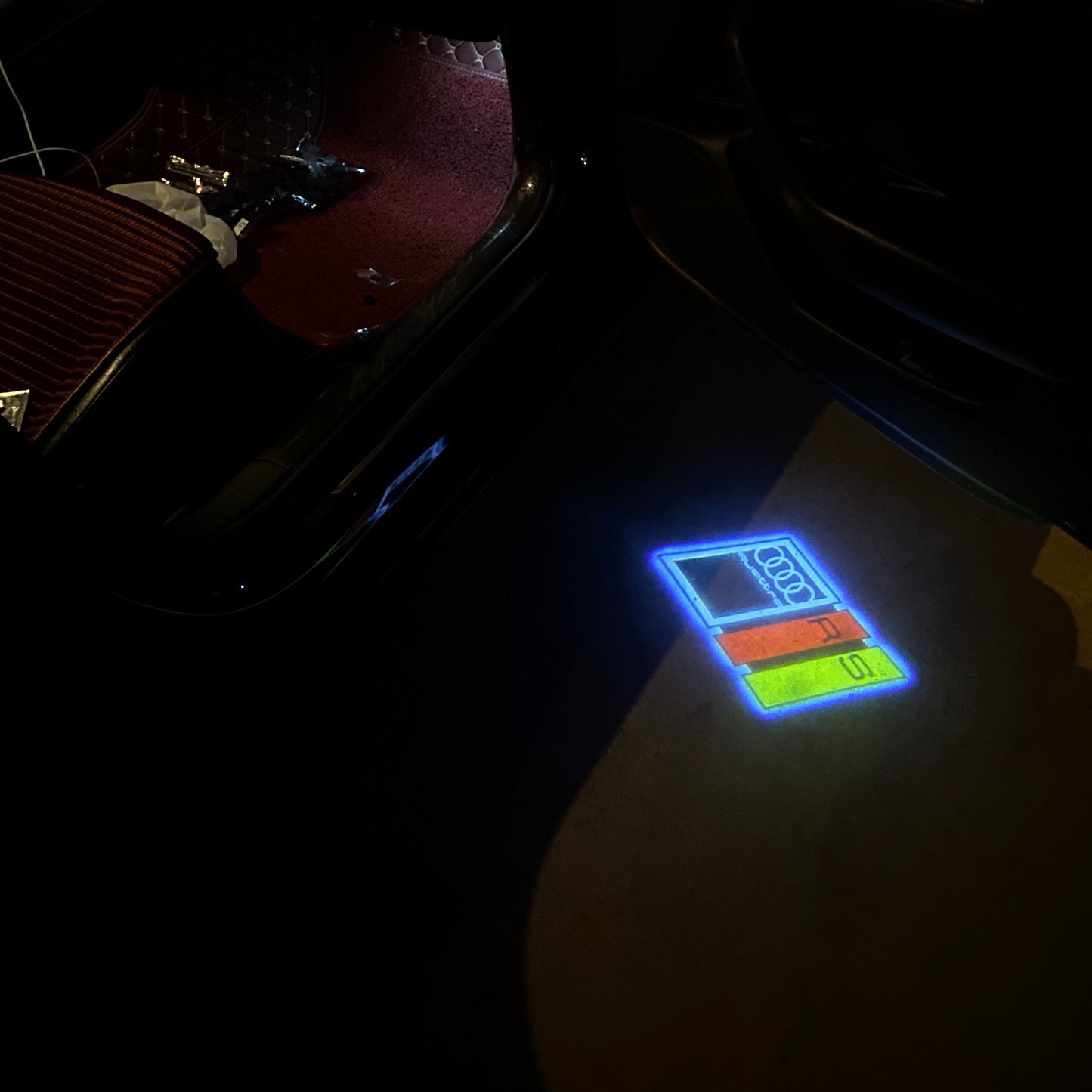 AUDI RS LOGO PROJECTOT LIGHTS Nr.3722