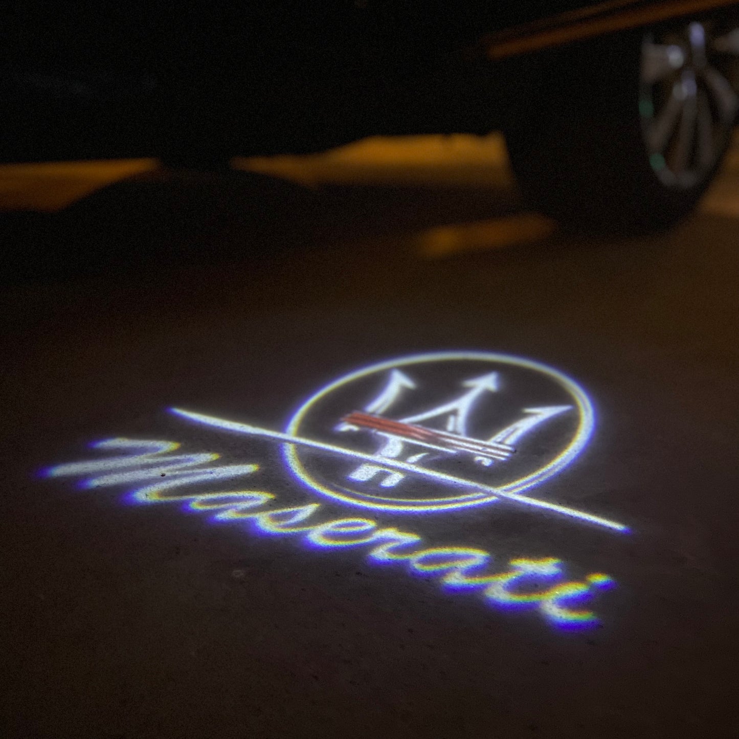 Maserati Original LOGO PROJECROTR LIGHTS Nr.21 (quantity 1 = 1 sets/2 door lights)