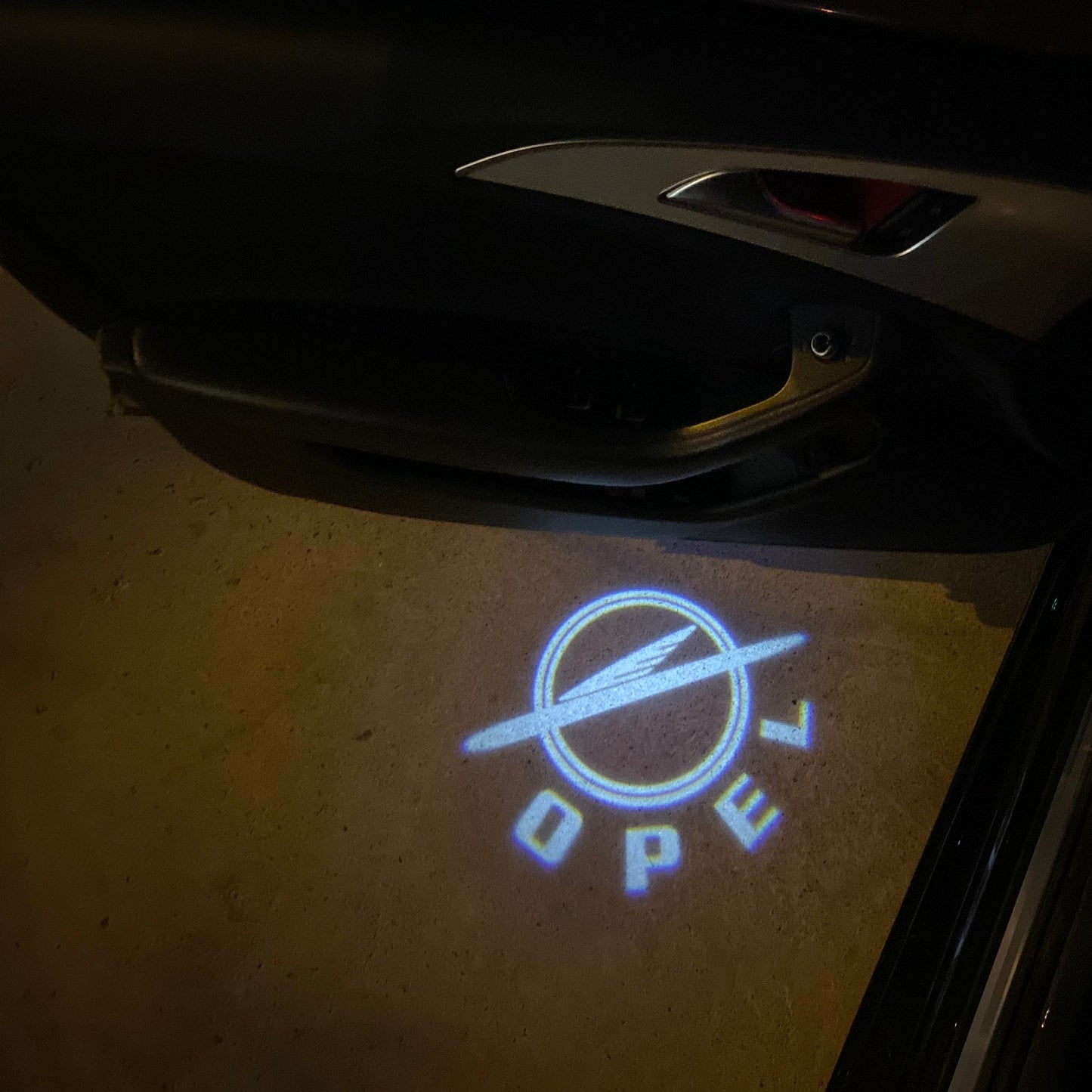 Opel Original LOGO PROJECROTR LIGHTS Nr.1434 (quantity 1 = 1 sets/2 door lights)
